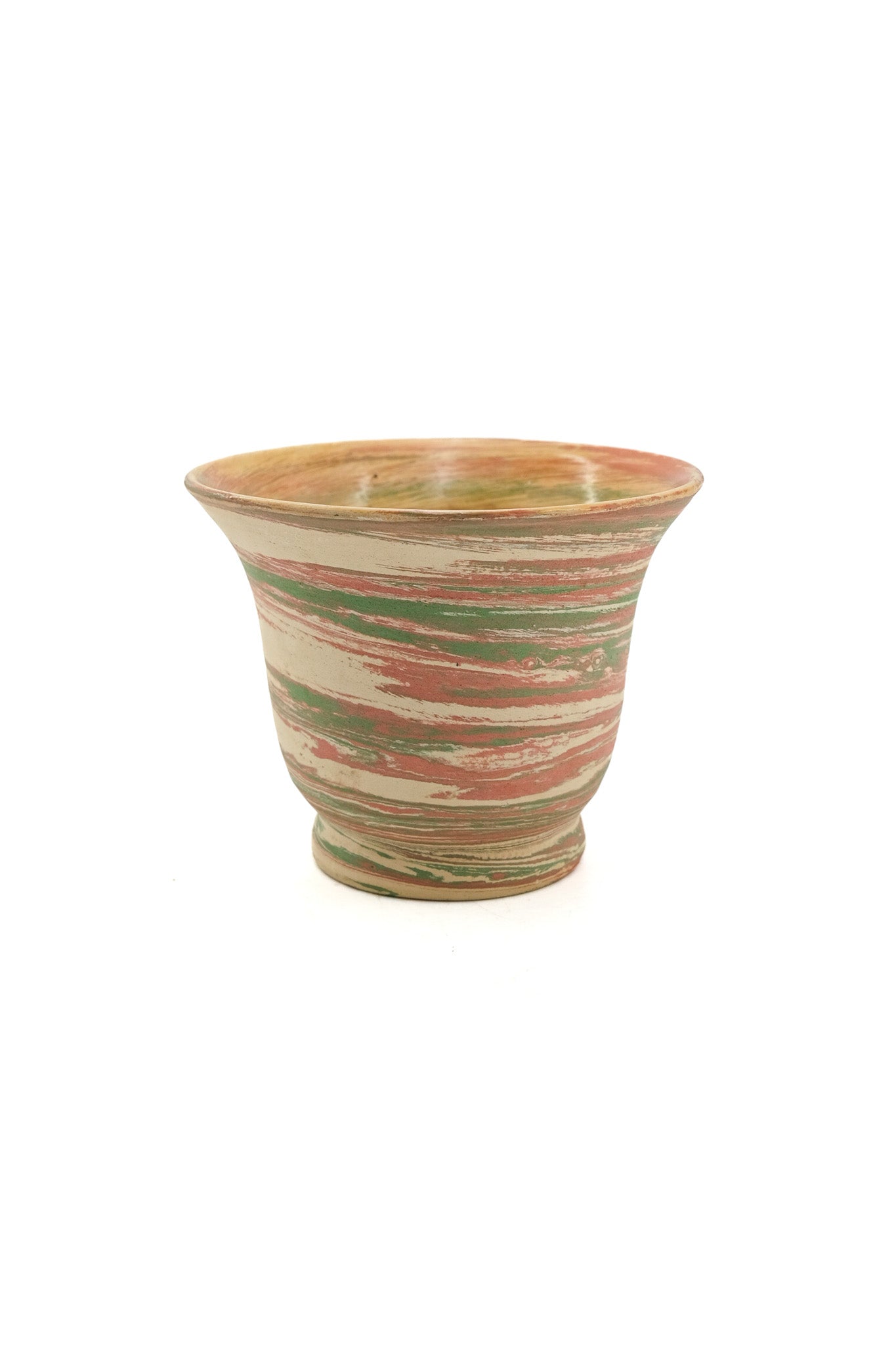 マーブル陶器　鉢 Marbled Ceramic Pot / マーブル模様の陶器製ポット – STORE IN
