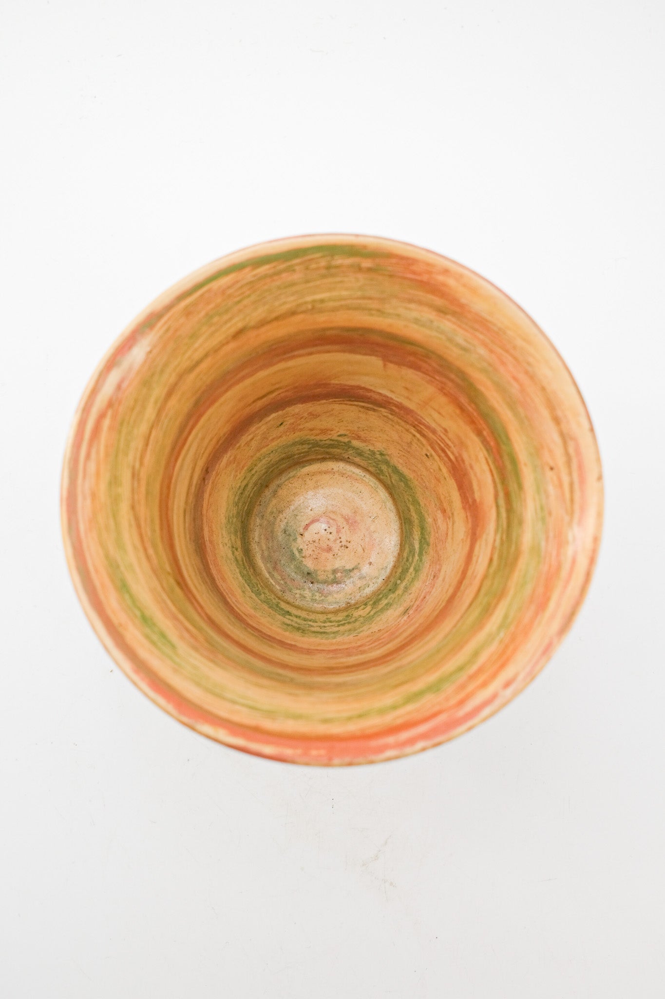 Marbled Ceramic Pot / マーブル模様の陶器製ポット