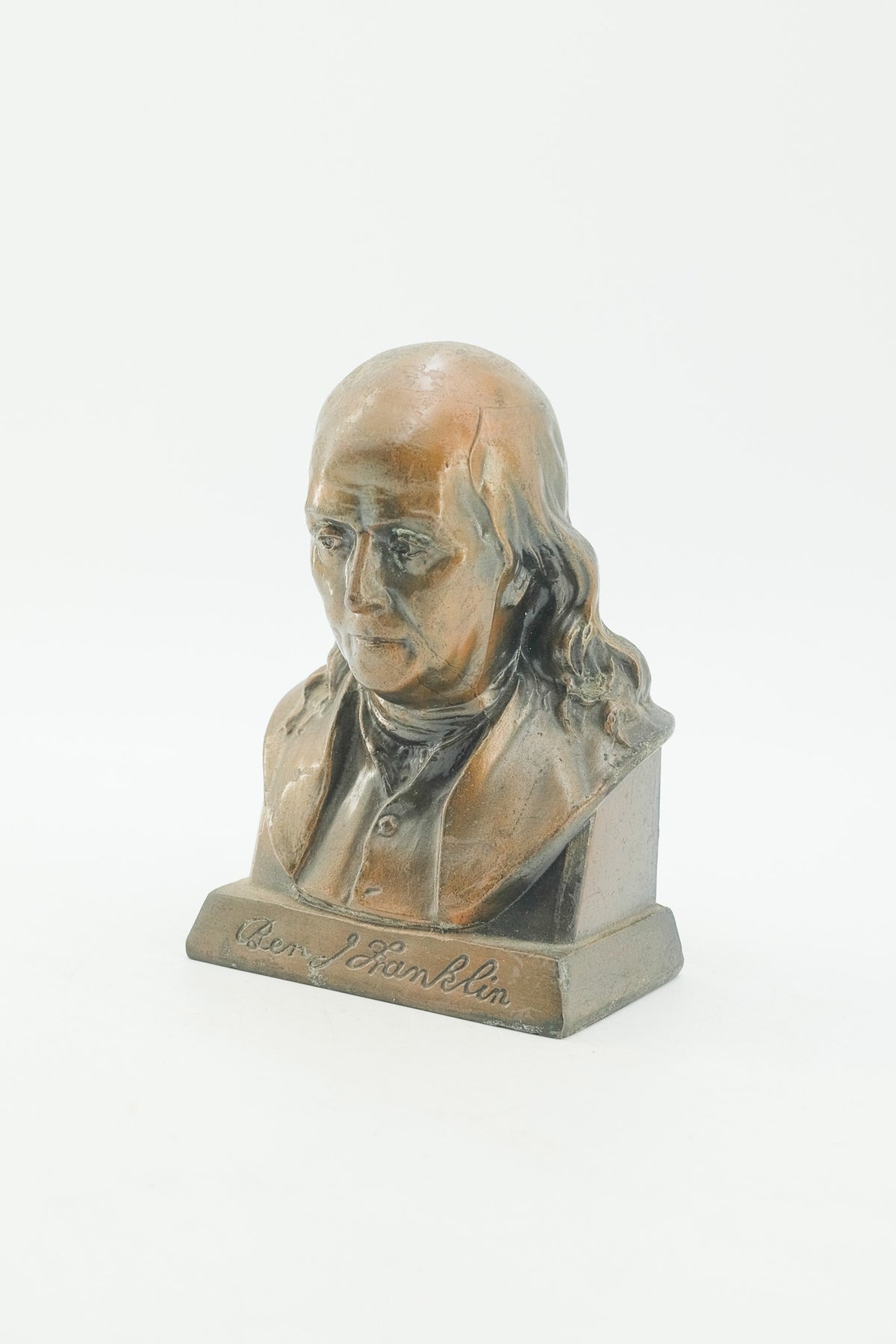Suffolk Franklin Savings Bank Bookend / コインバンク型ブックエンド