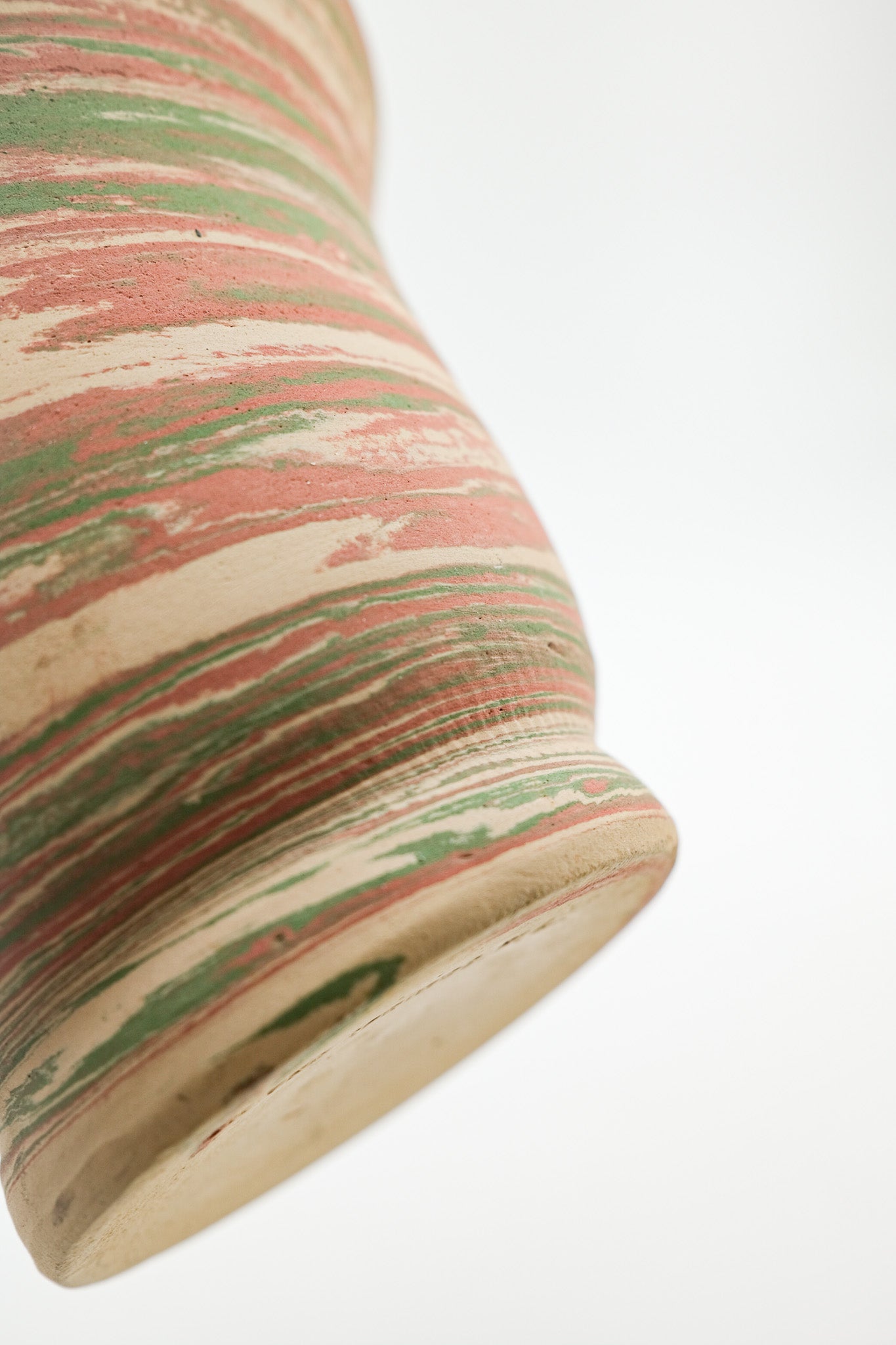 Marbled Ceramic Pot / マーブル模様の陶器製ポット
