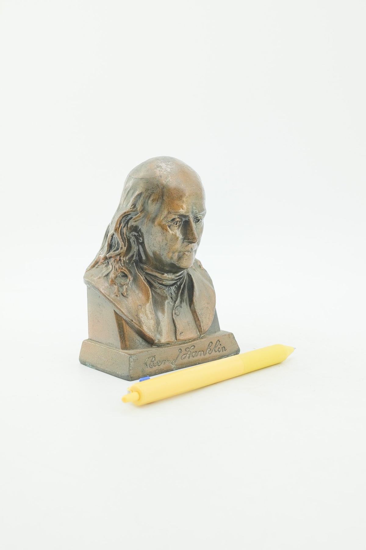 Suffolk Franklin Savings Bank Bookend / コインバンク型ブックエンド