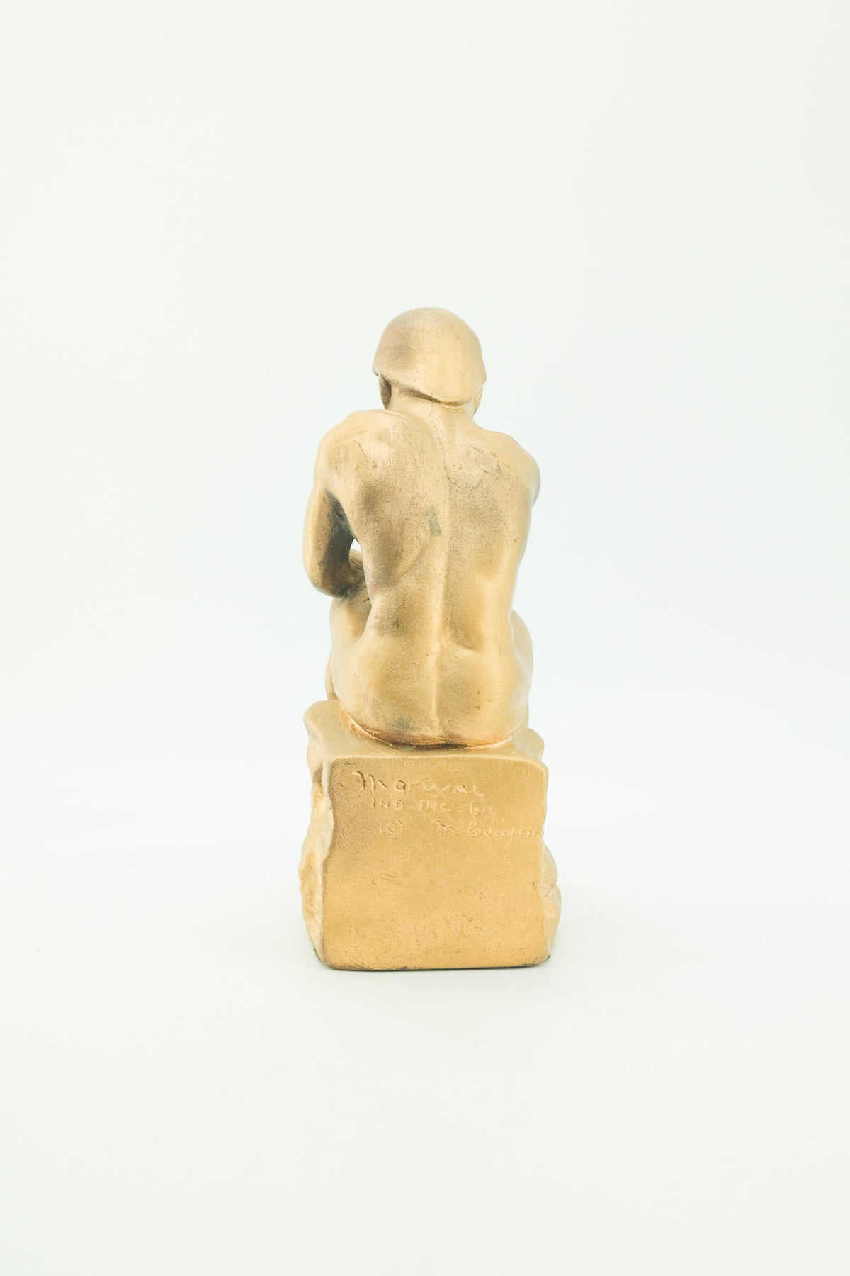 The Thinker Bookend / ロダン「考える人」モチーフ ヴィンテージ ブックエンド