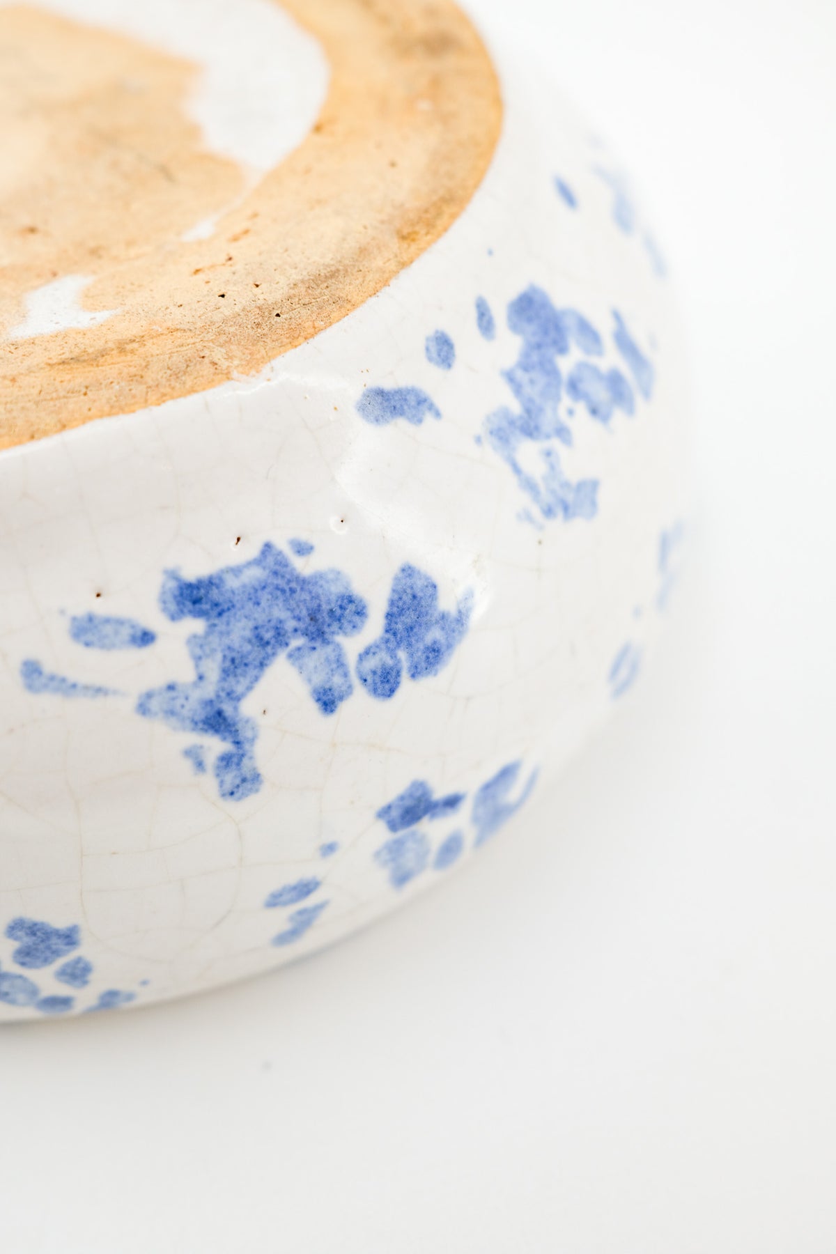 アンティーク・スポンジウェア・ボウル / Antique Spongeware Bowl