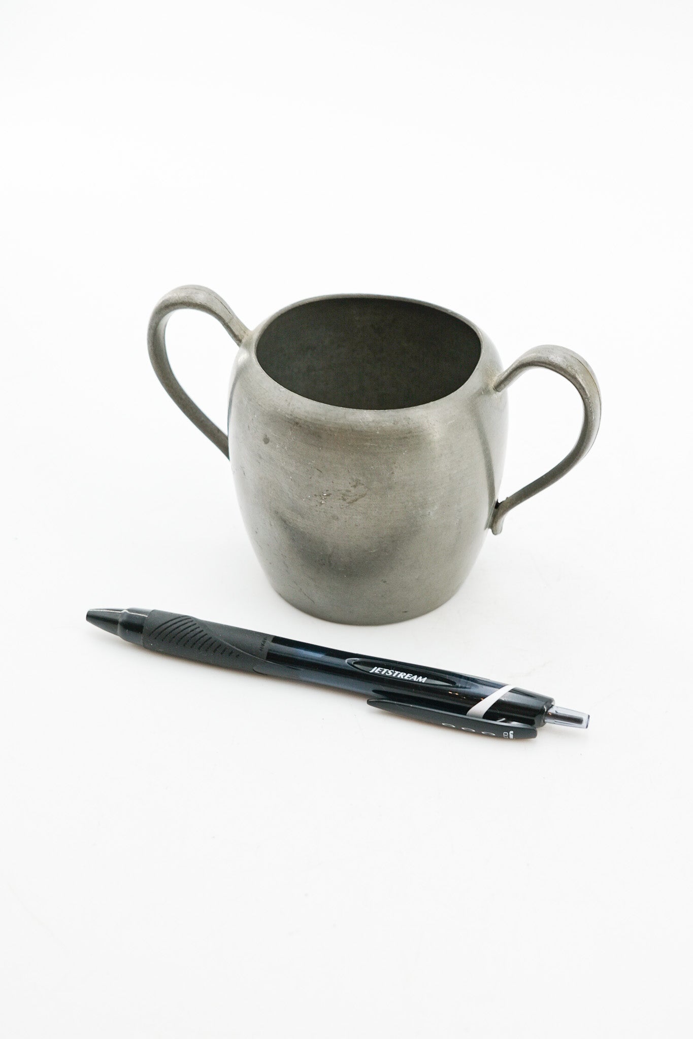 Pewter Two-Handled Vessel / ピューター製 両手付きポット