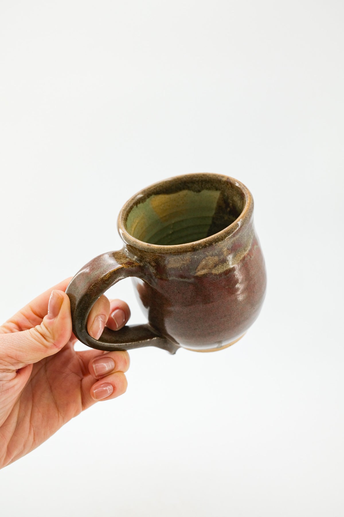 Handmade Rustic Ceramic Mug / ハンドメイドの素朴な陶器マグカップ