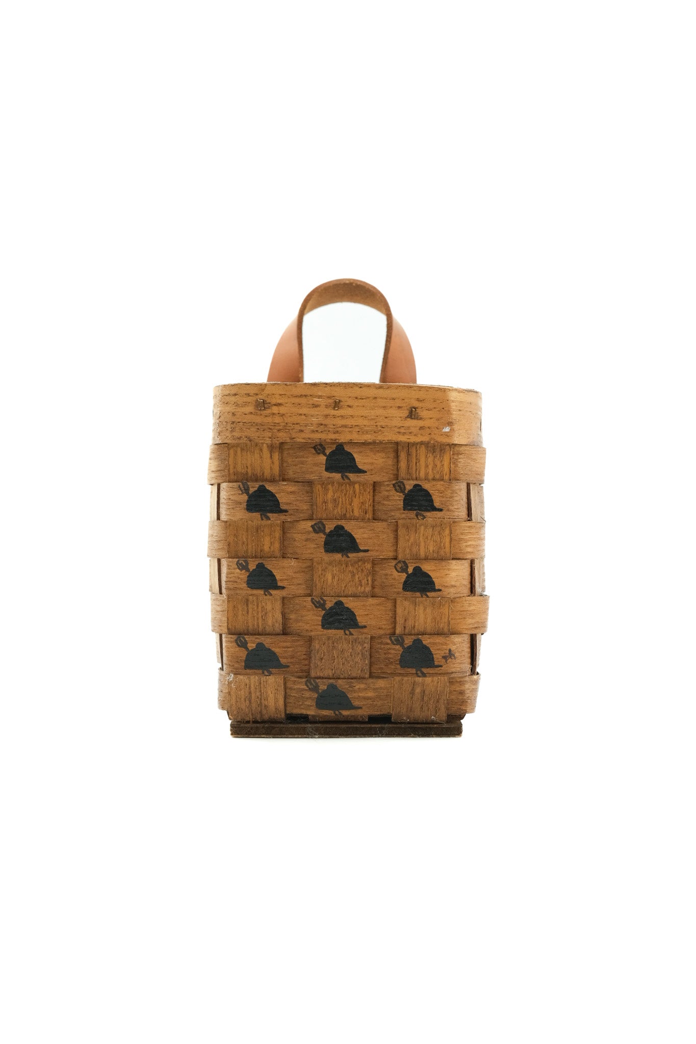 Woven Wood Wall Basket / ウッドハンギングバスケット