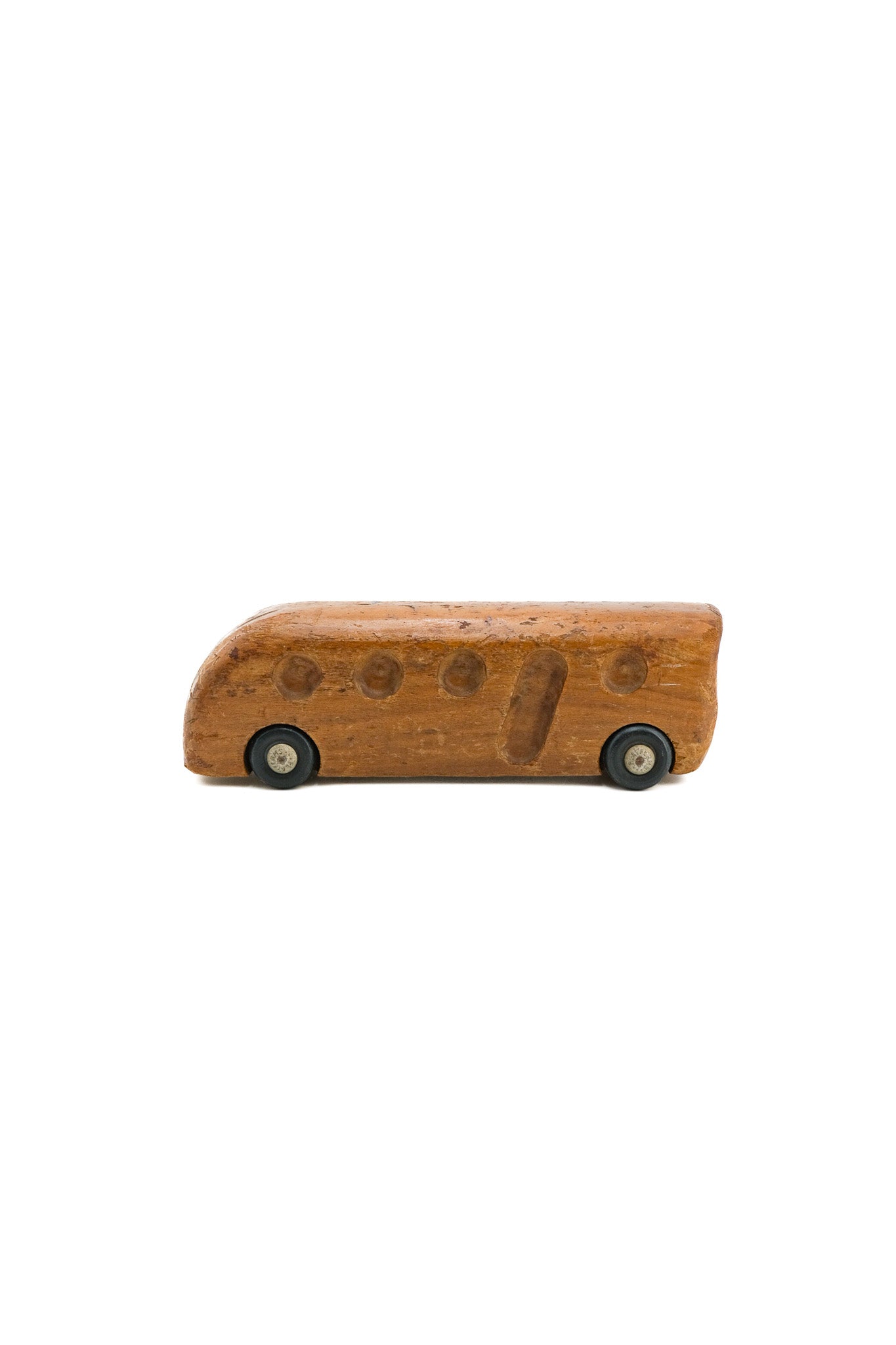 Vintage Wooden Bus Toy / ヴィンテージ 木製バス ミニカー – STORE IN