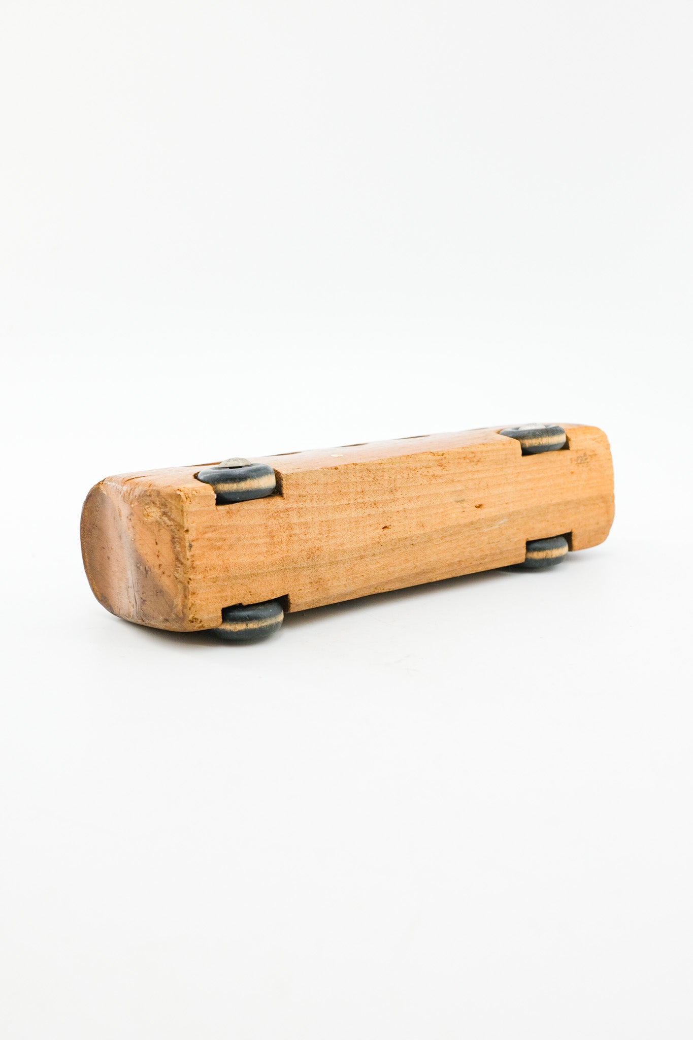Vintage Wooden Bus Toy / ヴィンテージ 木製バス ミニカー