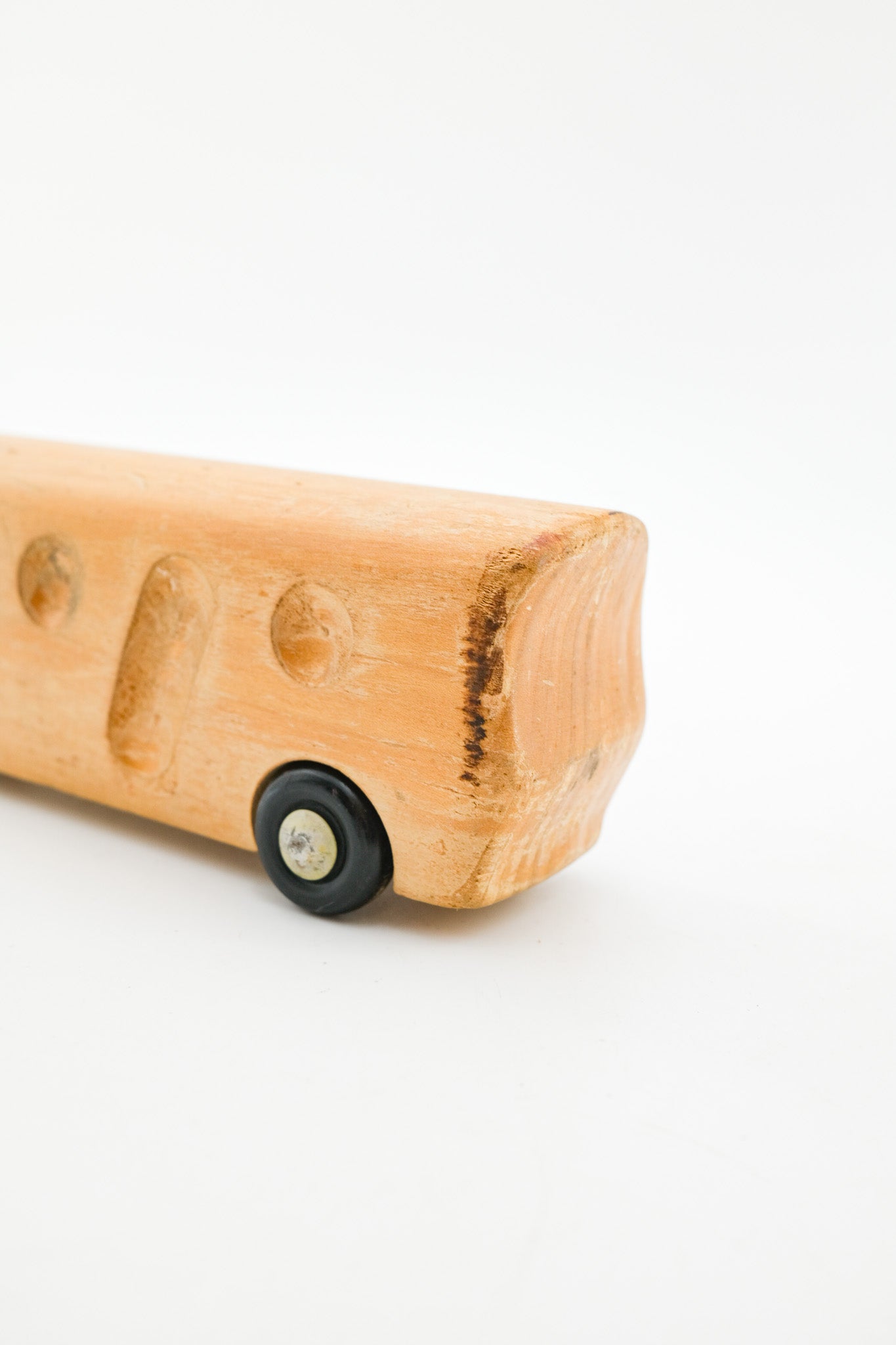 Wooden Bus Toy / 木製バスのおもちゃ