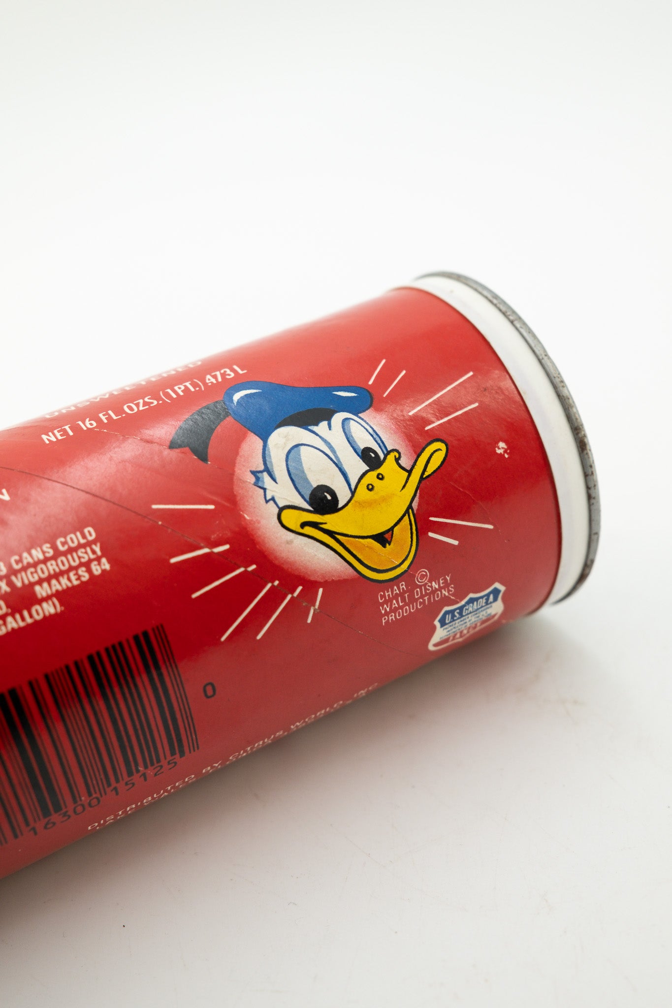 Donald Duck Frozen Orange Juice Can / ドナルドダック 冷凍オレンジジュース缶