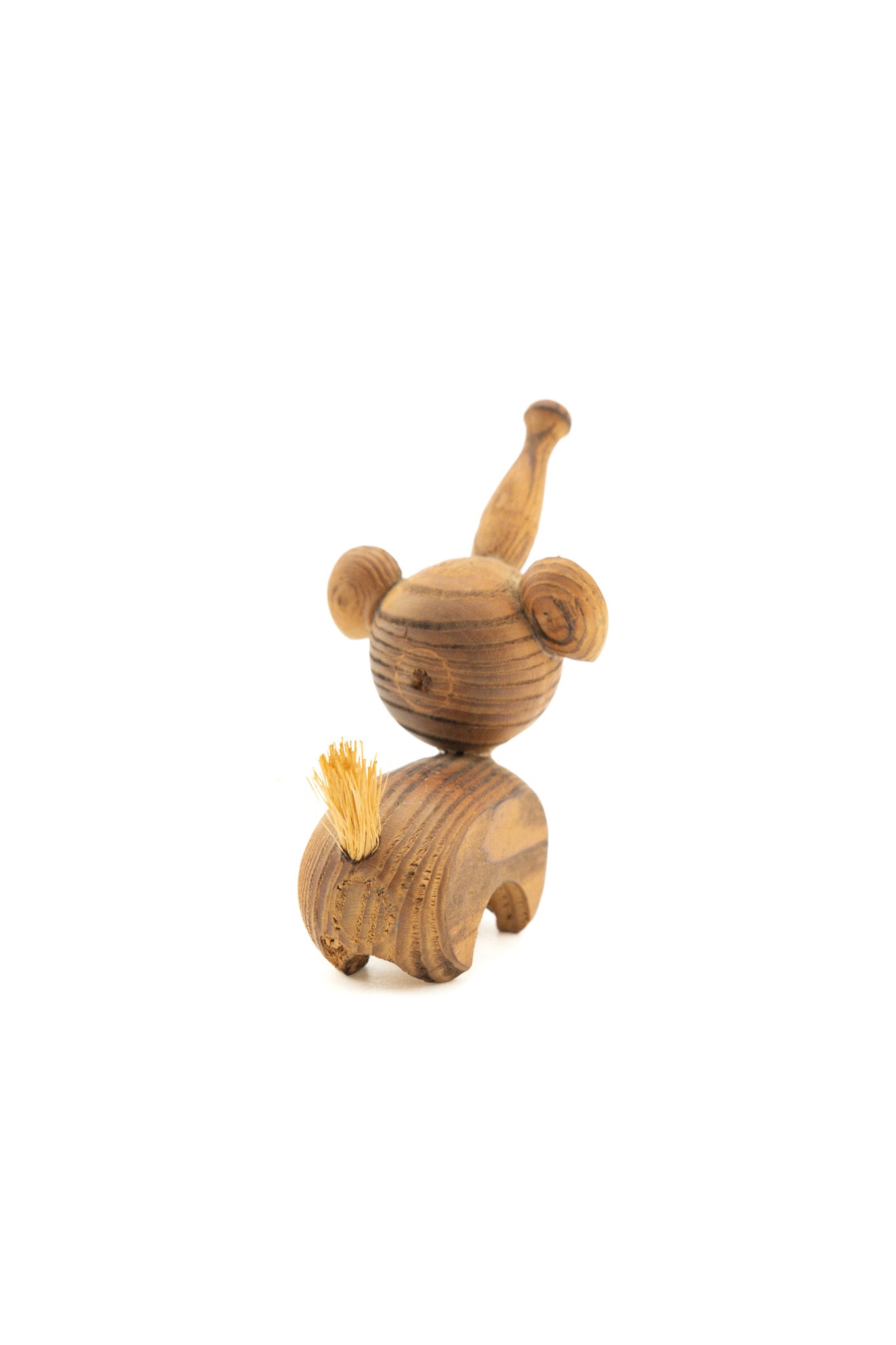 Wooden Elephant Figurine / ウッドエレファント オブジェ