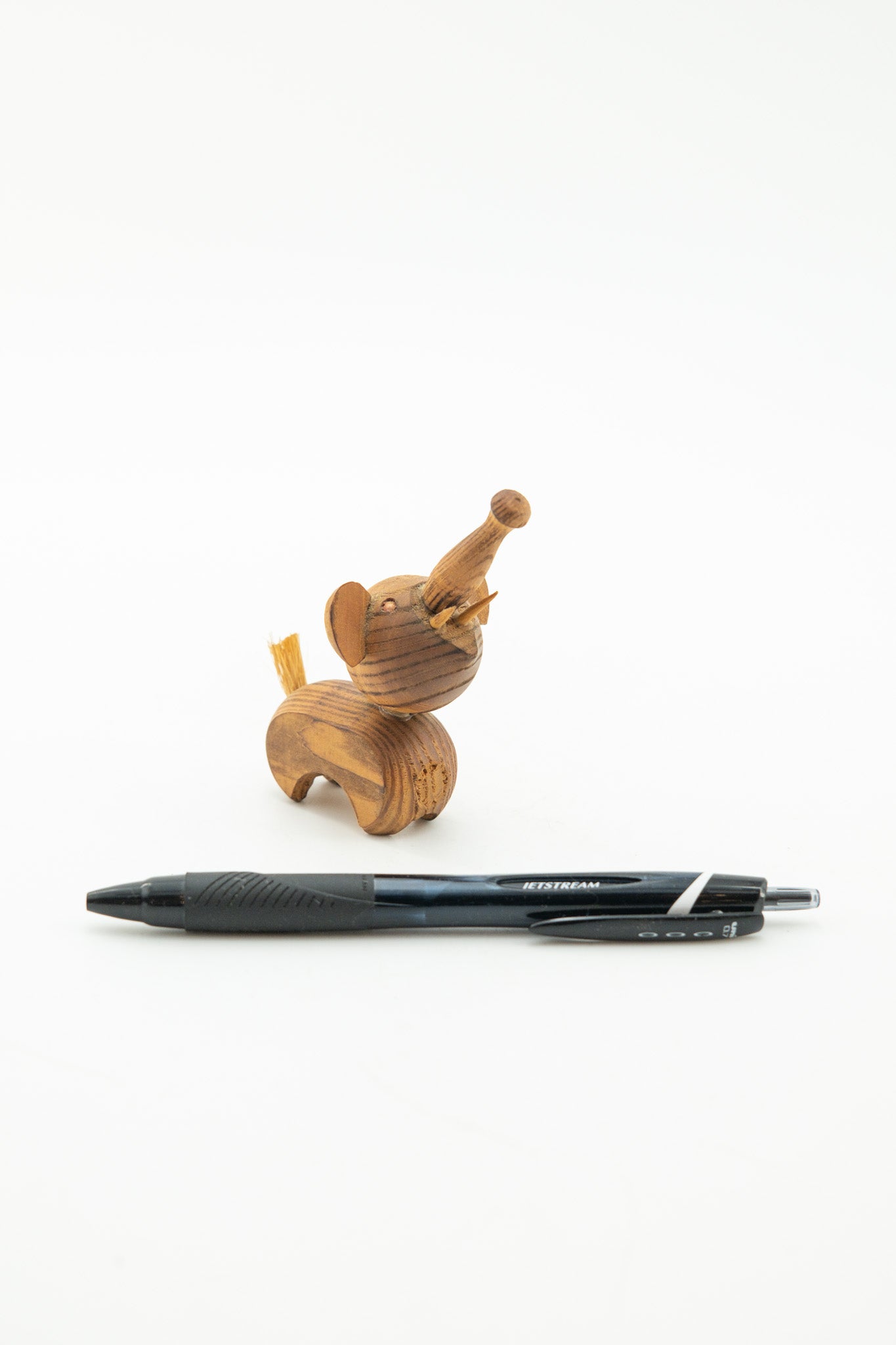 Wooden Elephant Figurine / ウッドエレファント オブジェ