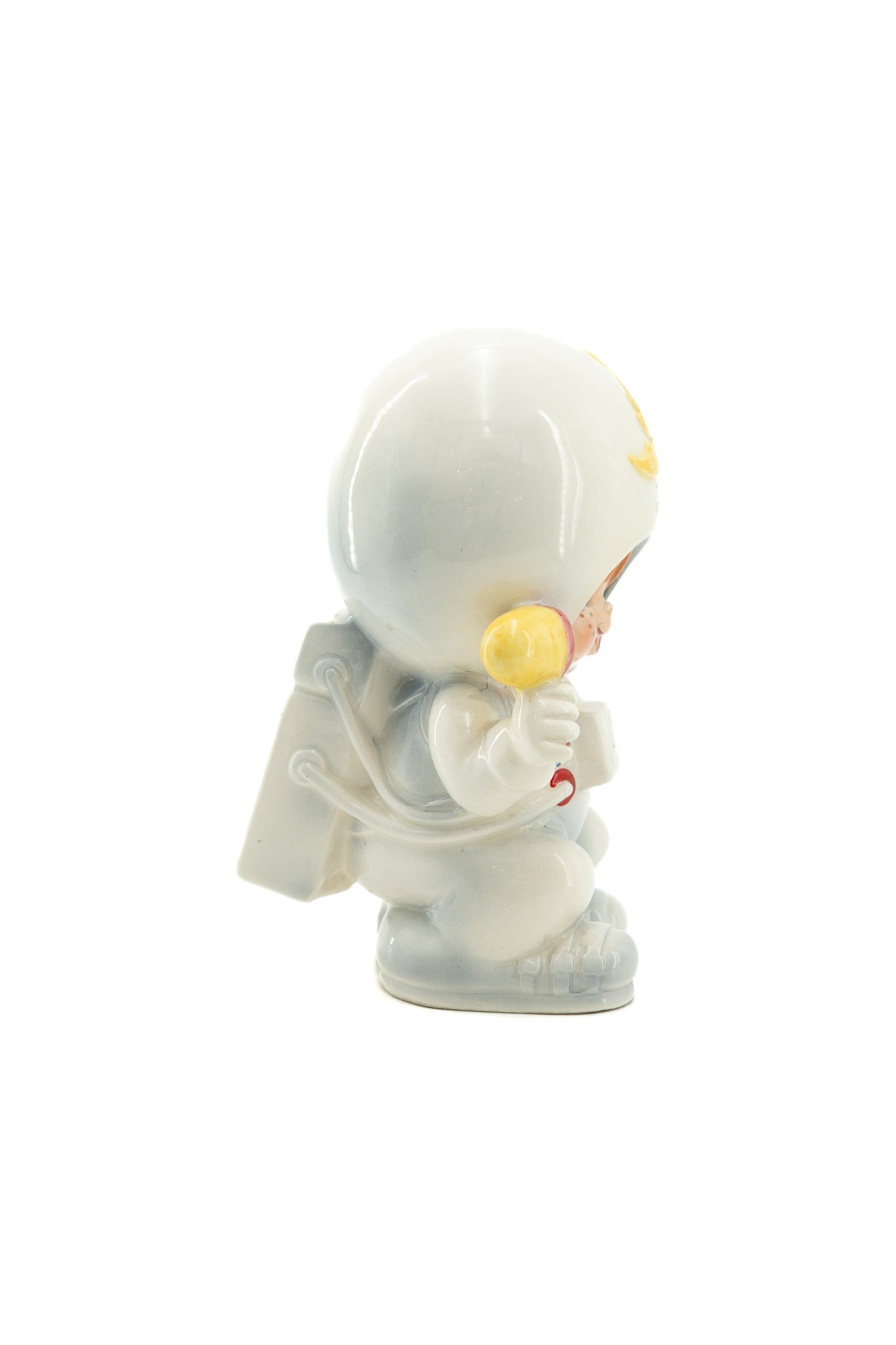 Ceramic Astronaut Piggy Bank / 陶器製の宇宙飛行士貯金箱