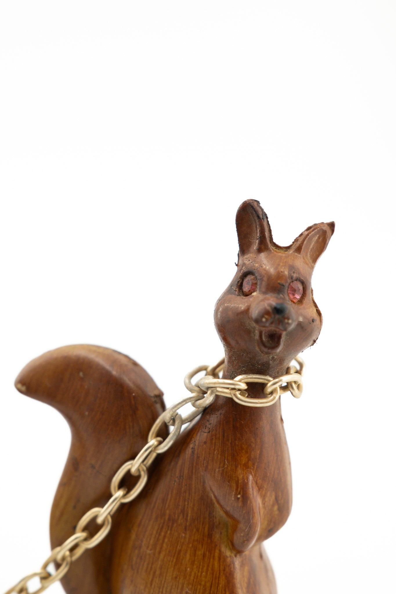 Squirrel Figurines with Chains (Set of 3) / リス 親子フィギュア 3点セット