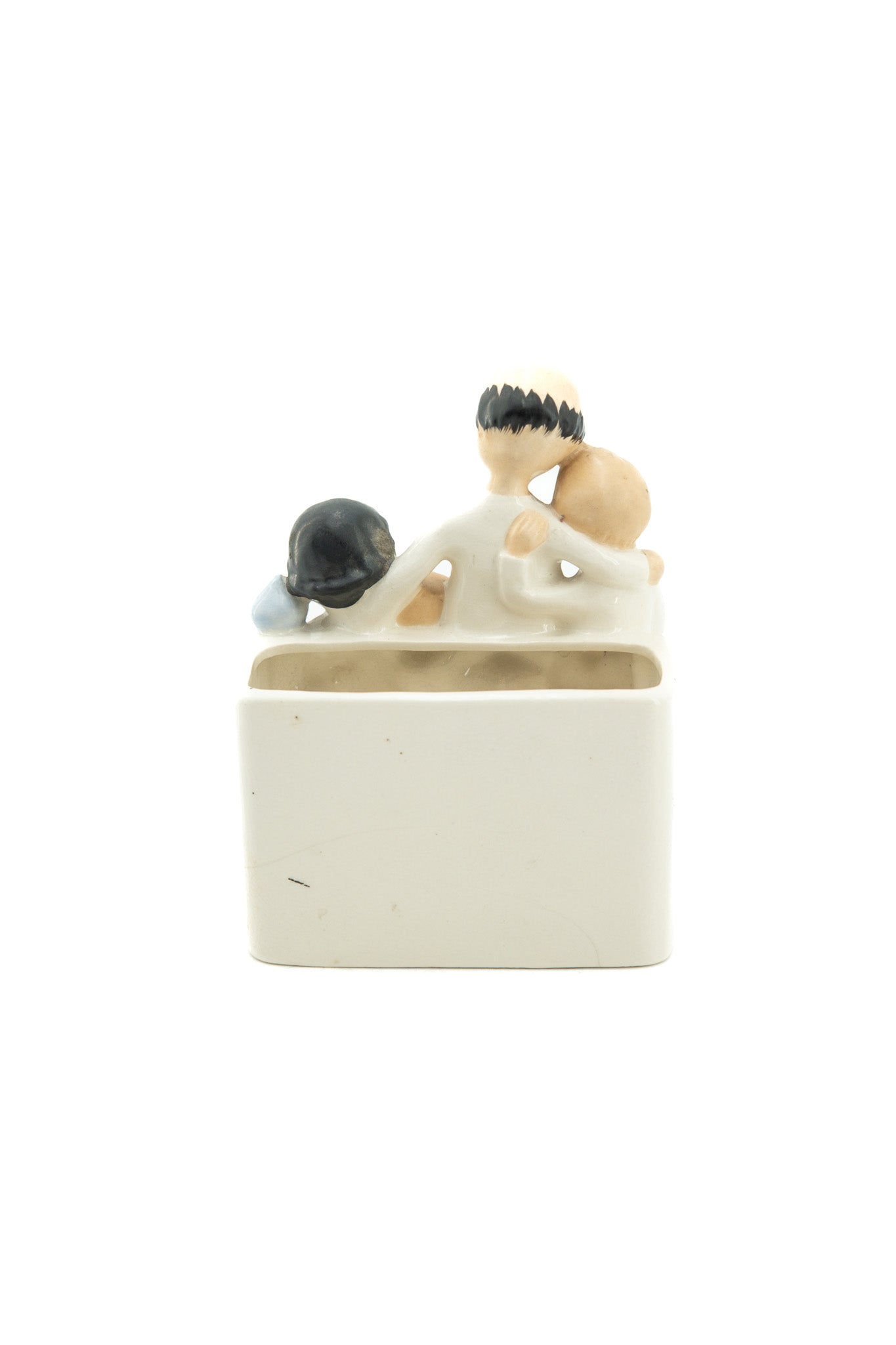 Barber Shop Ceramic Figure / バーバーショップ 陶器製 フィギュア小物入れ