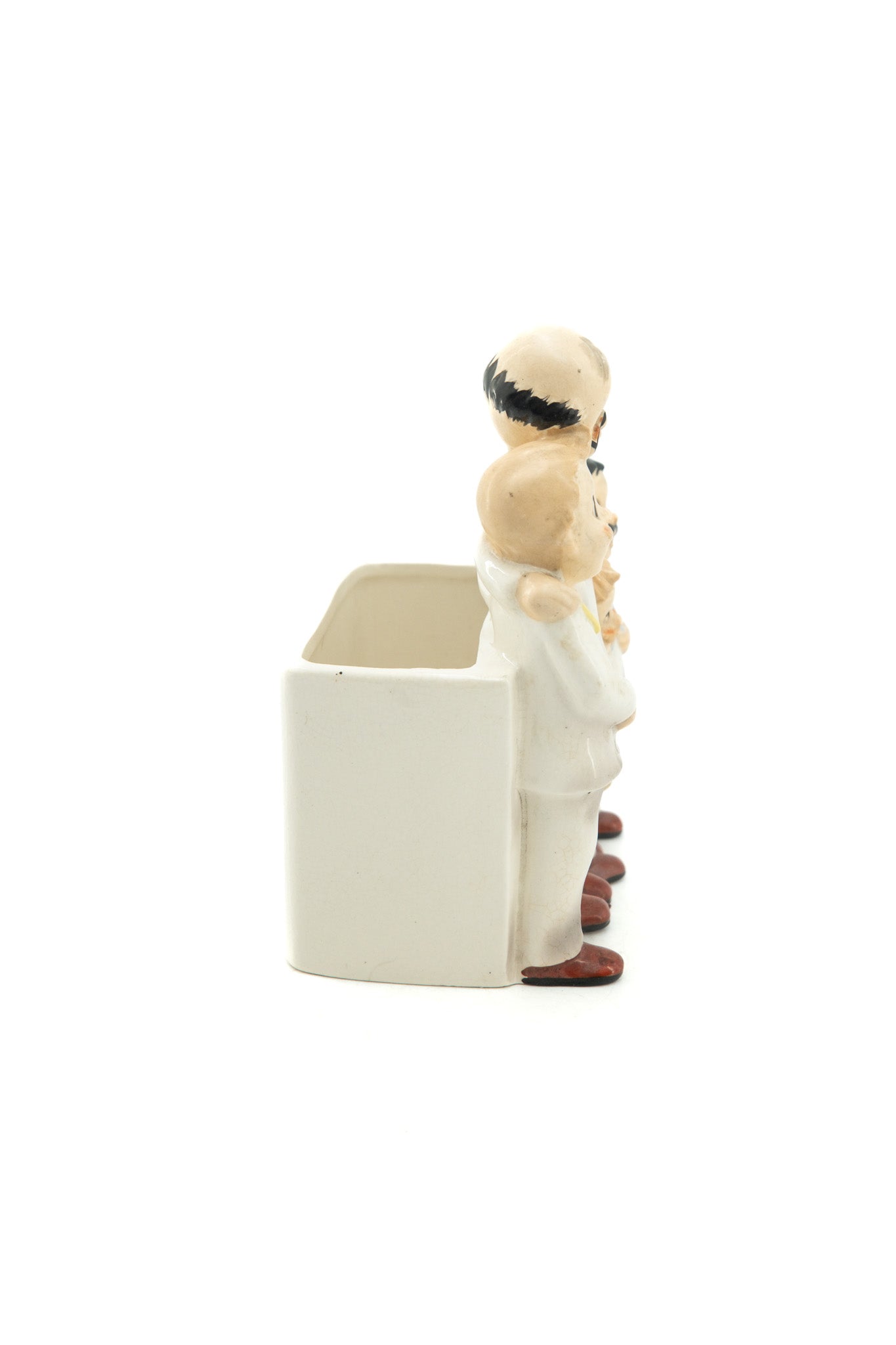 Barber Shop Ceramic Figure / バーバーショップ 陶器製 フィギュア小物入れ