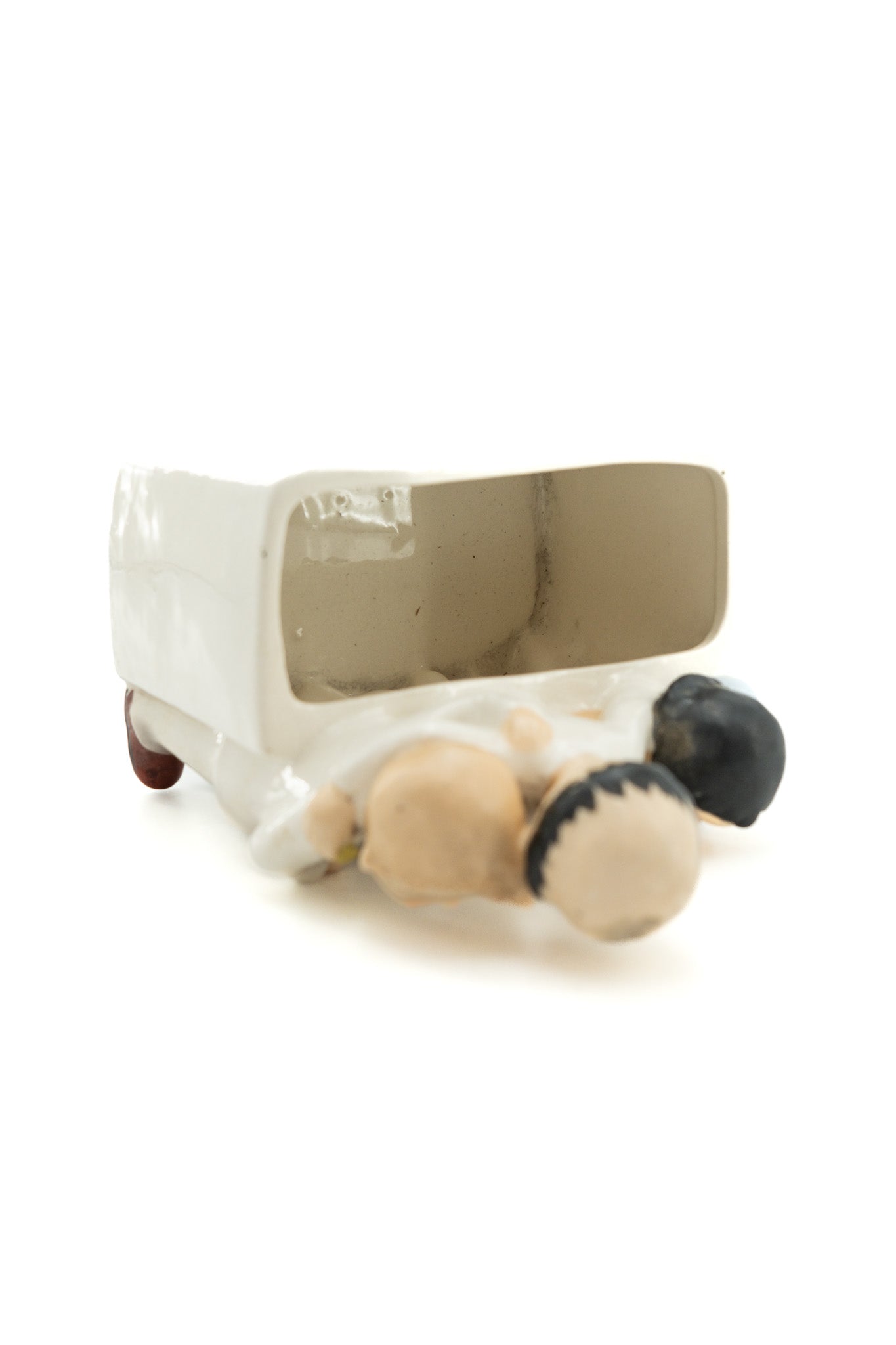 Barber Shop Ceramic Figure / バーバーショップ 陶器製 フィギュア小物入れ
