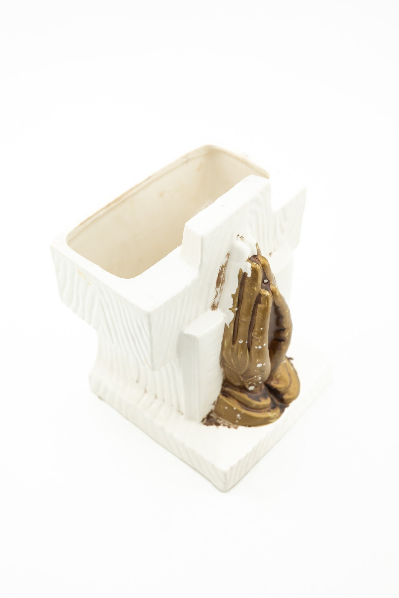 Ceramic "Praying Hands" Planter / 祈りの手プランター