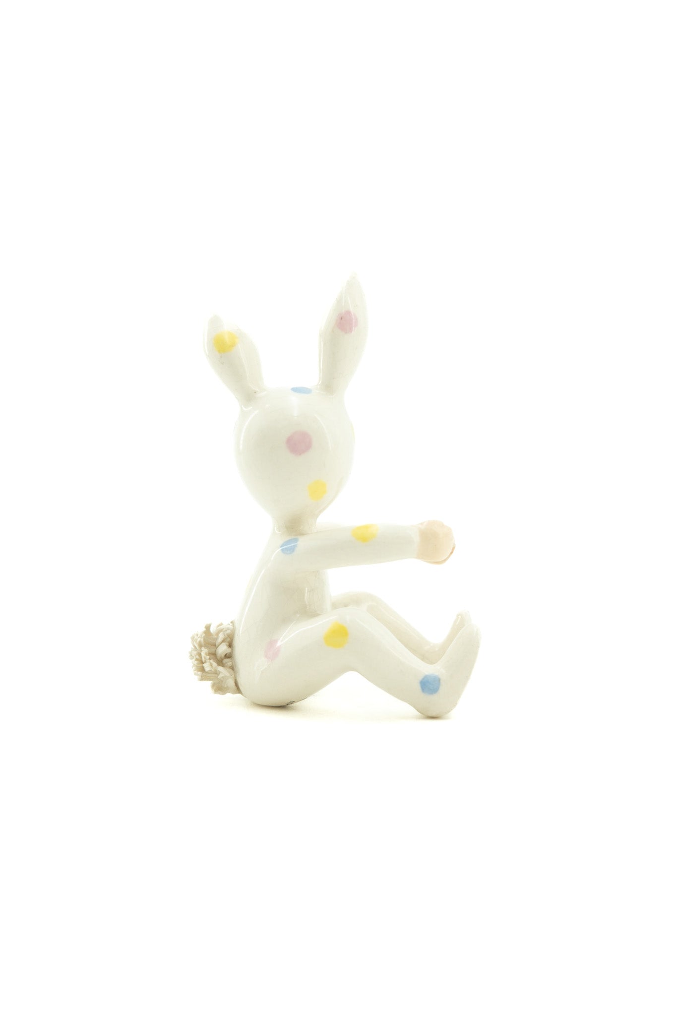 Rabbit Costume Figurine / ウサギの着ぐるみを着た子供の置物