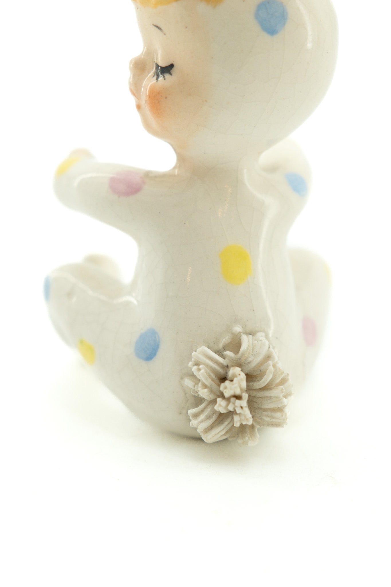 Rabbit Costume Figurine / ウサギの着ぐるみを着た子供の置物