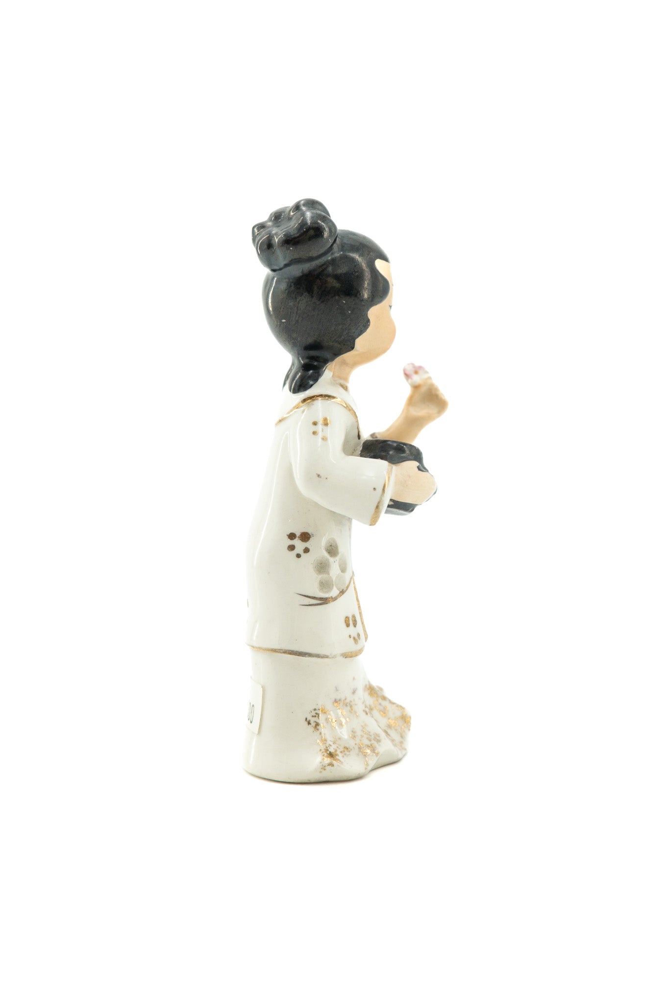 Chinese Girl Porcelain Figurine / 中国衣装の女の子人形