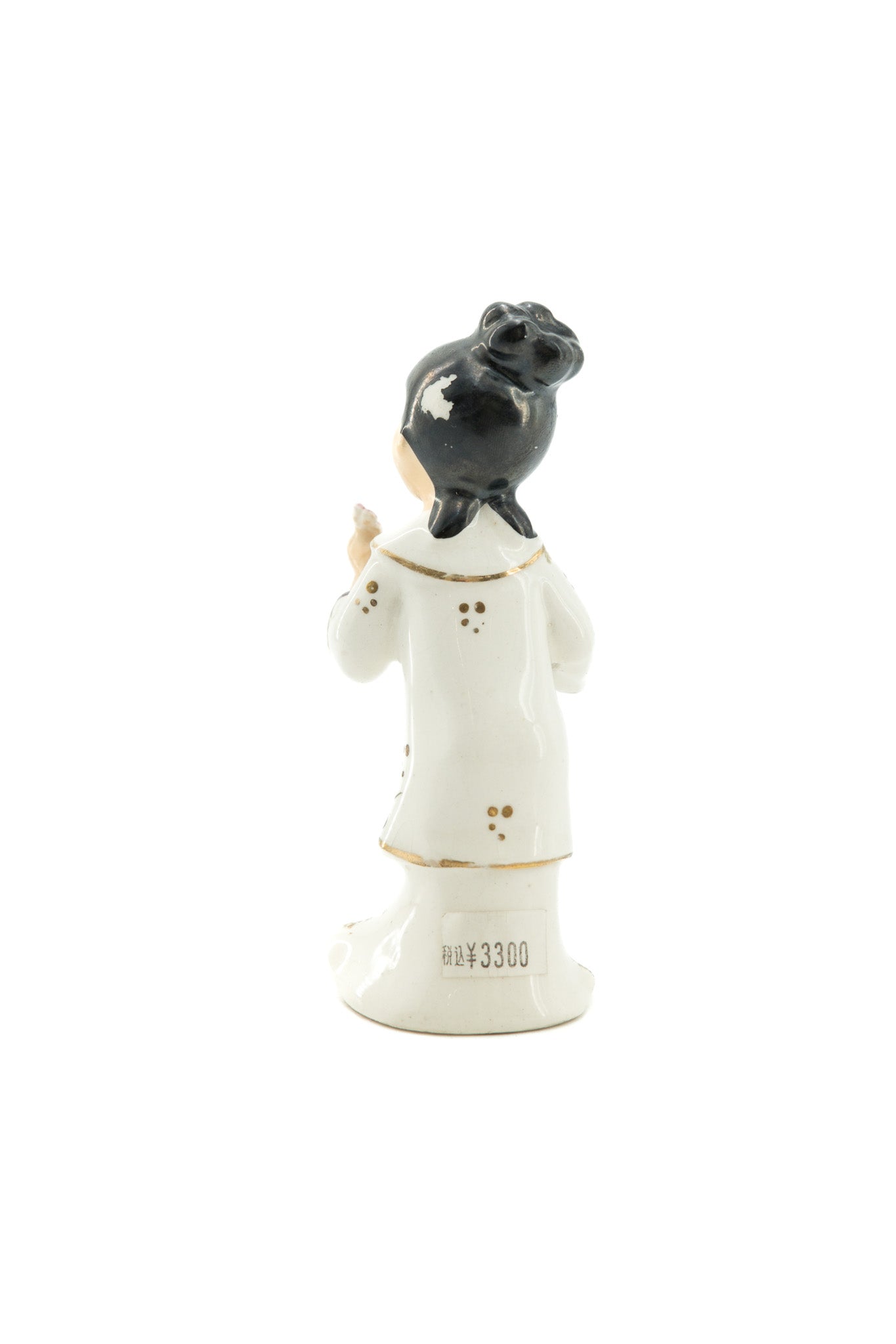 Chinese Girl Porcelain Figurine / 中国衣装の女の子人形