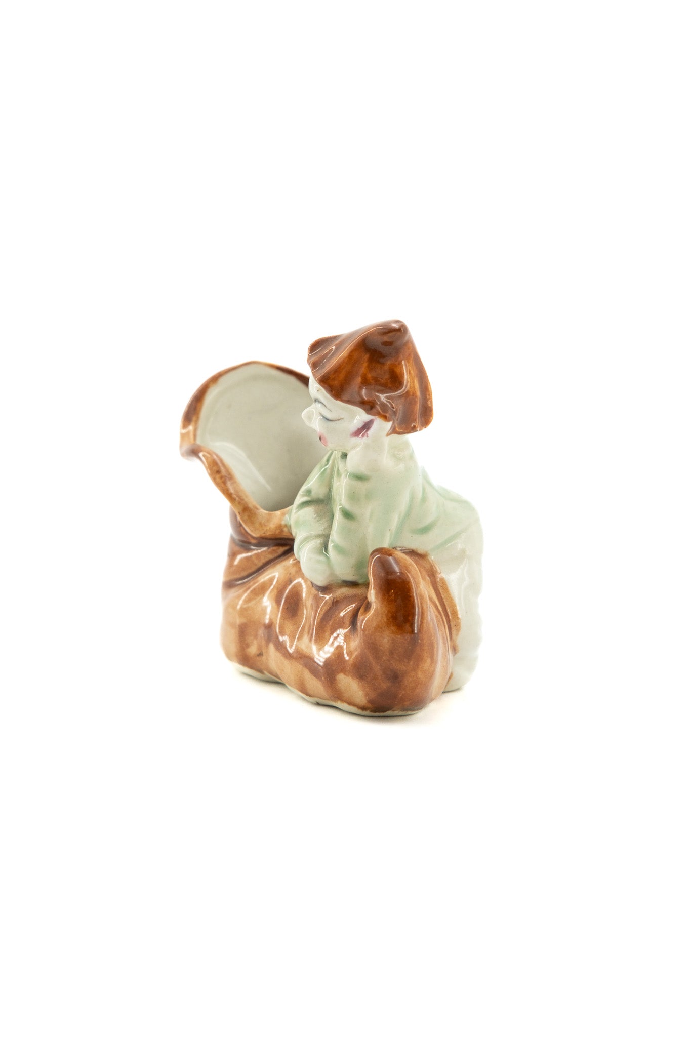 Pixie on Shoe Planter / 靴に乗ったピクシーの小物入れ