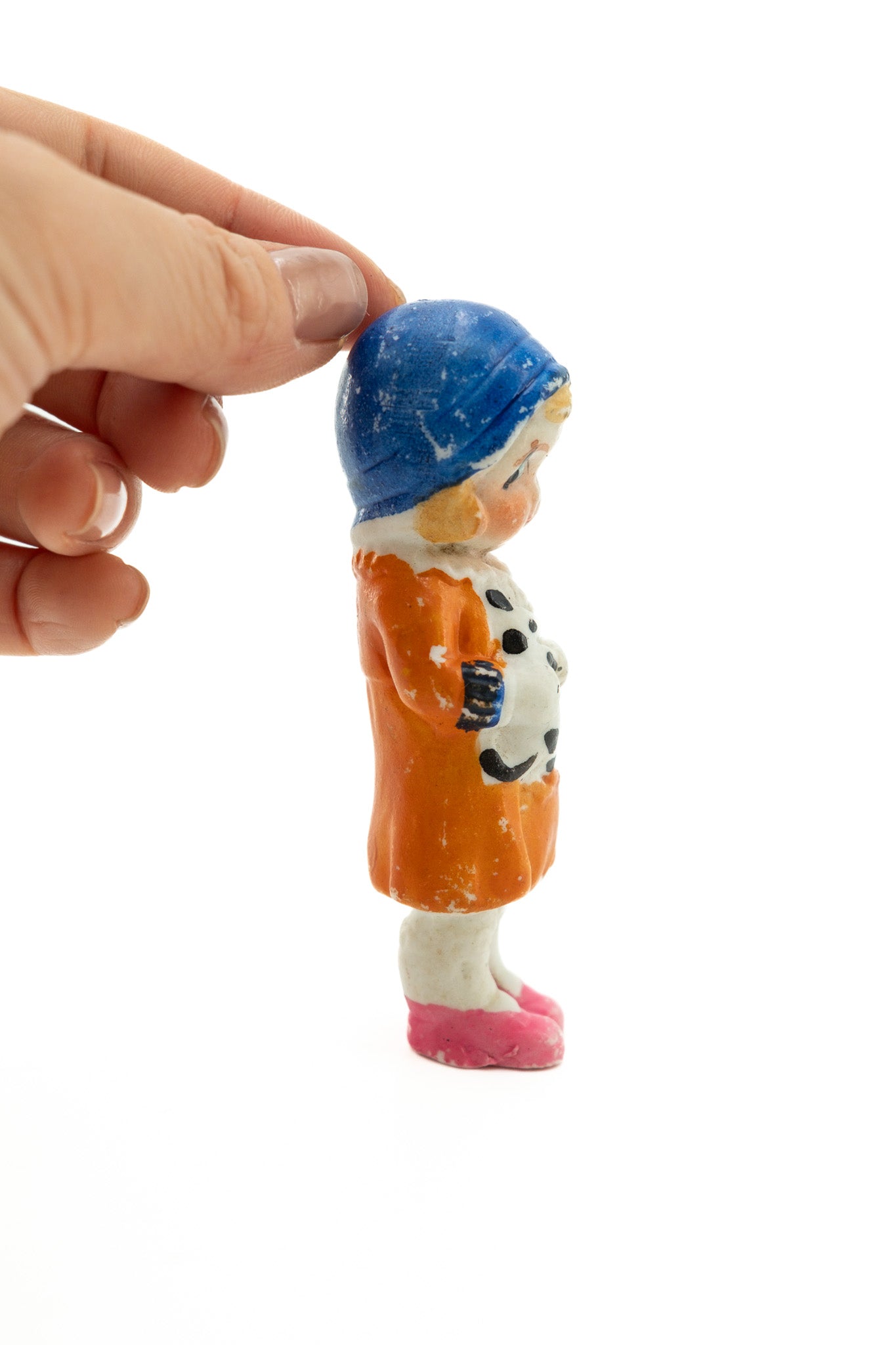 Porcelain Miniature Doll / 陶器製女の子のミニチュアドール