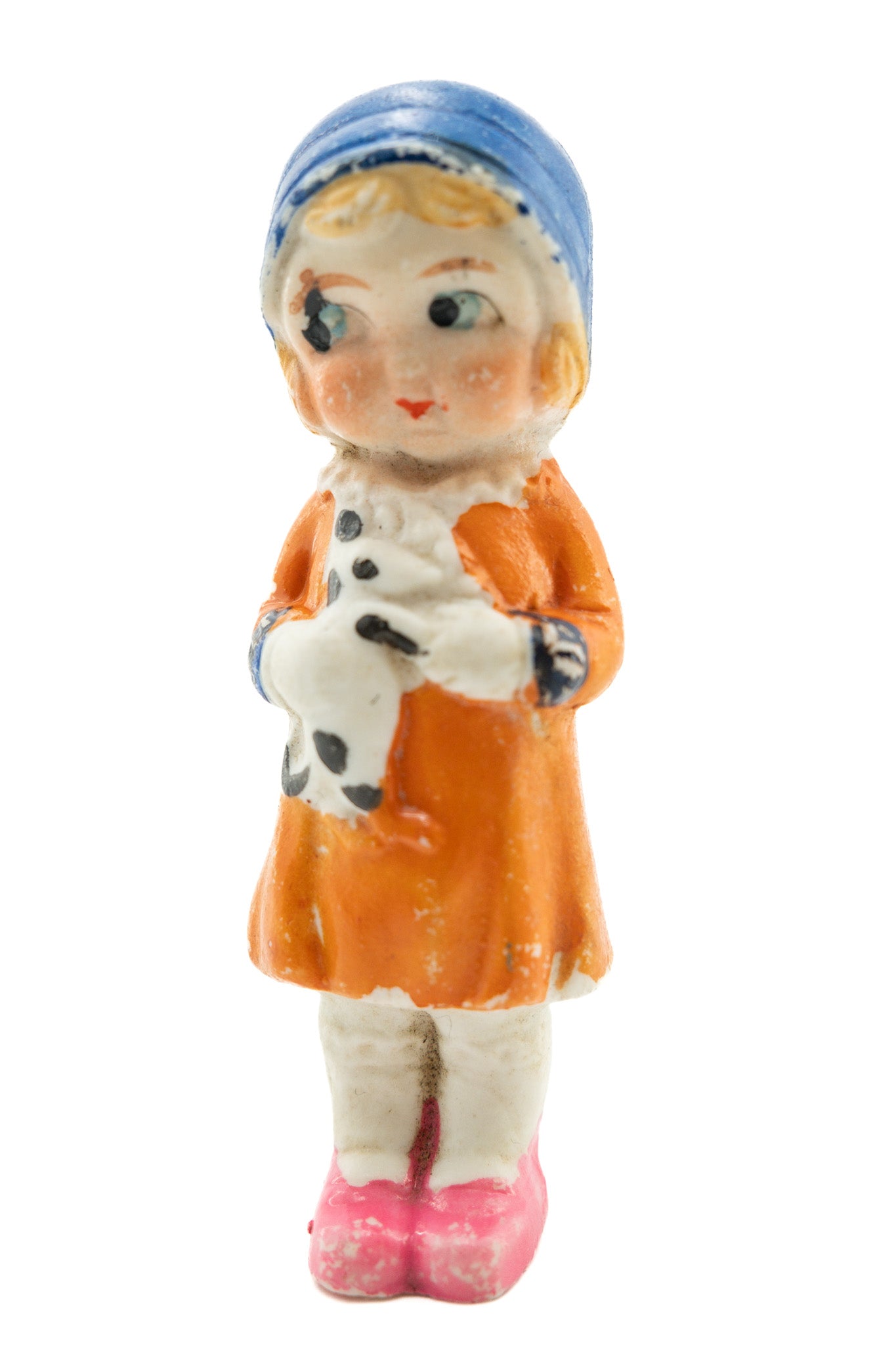 Porcelain Miniature Doll / 陶器製女の子のミニチュアドール