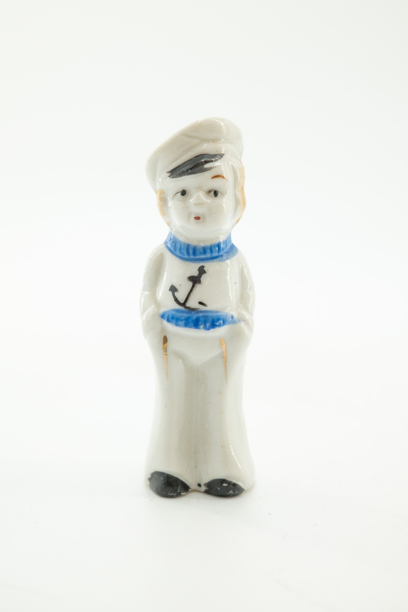 Porcelain Sailor Figurine / 磁器製 水兵人形