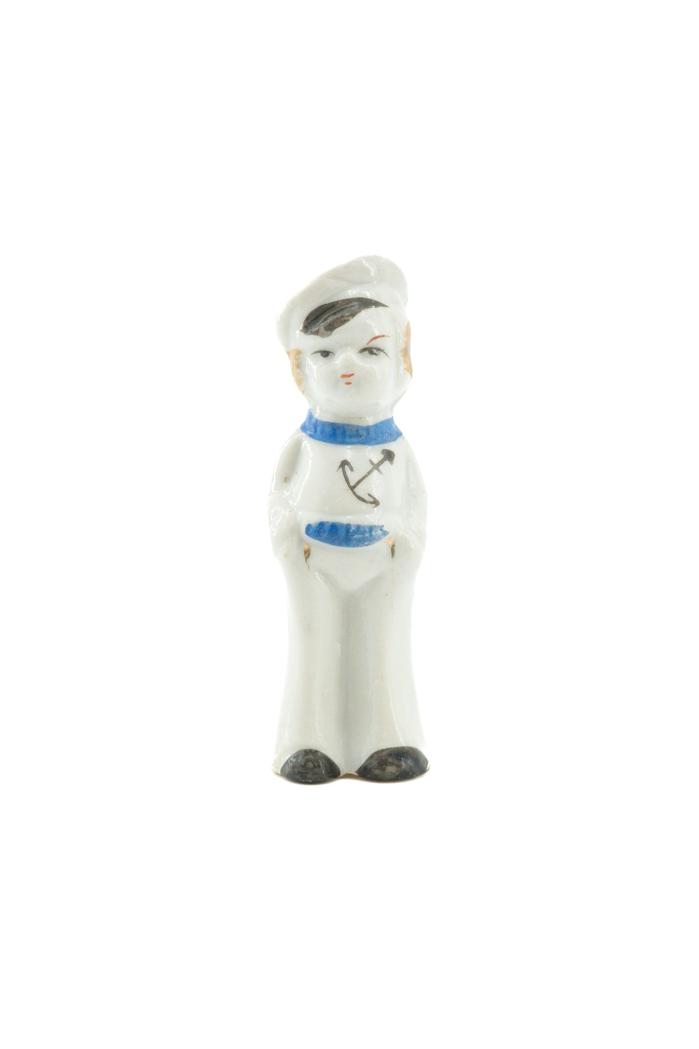 Porcelain Sailor Figurine / 磁器製 水兵人形