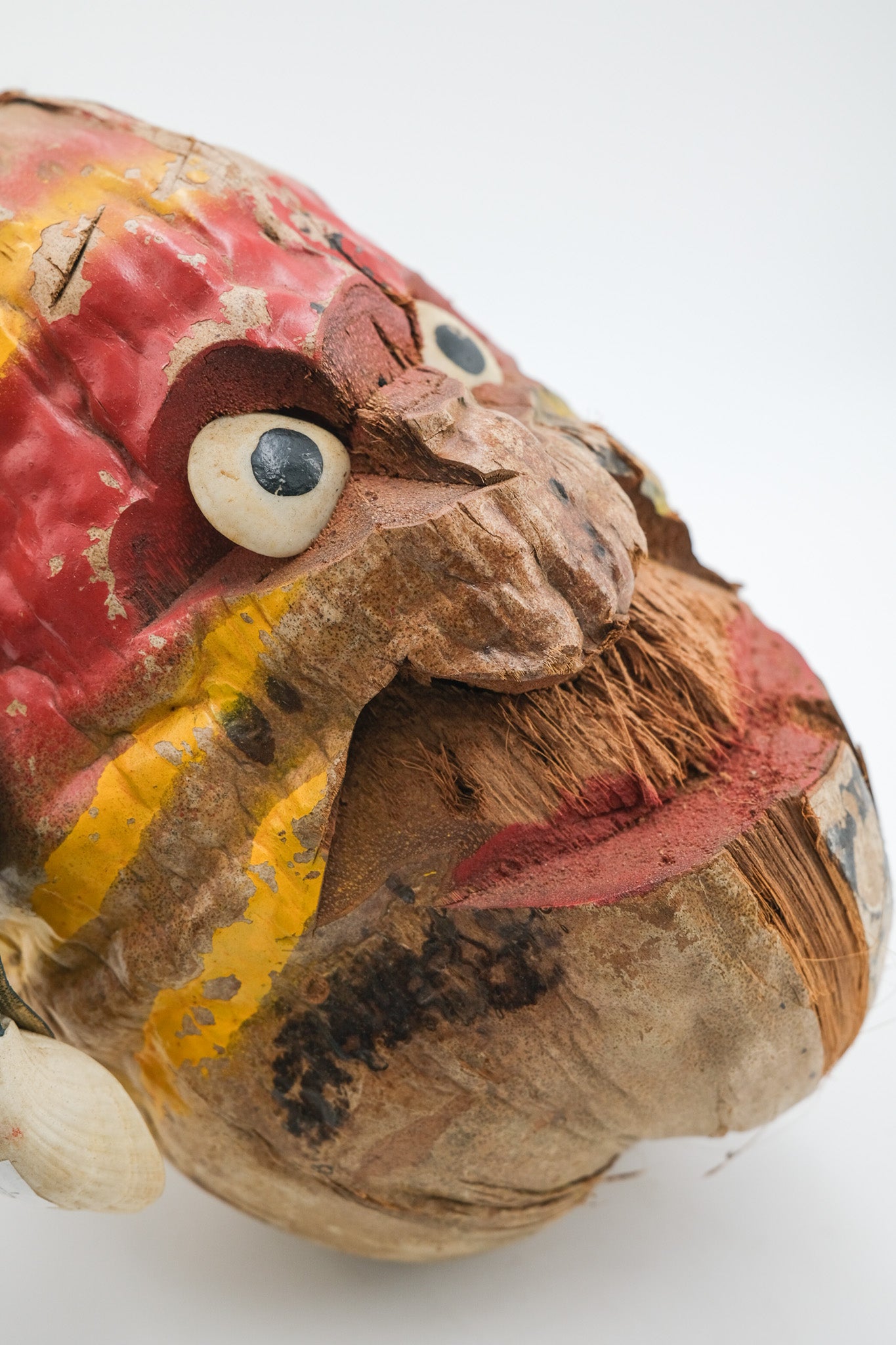 Coconut Folk Art Doll / ココナッツの人形
