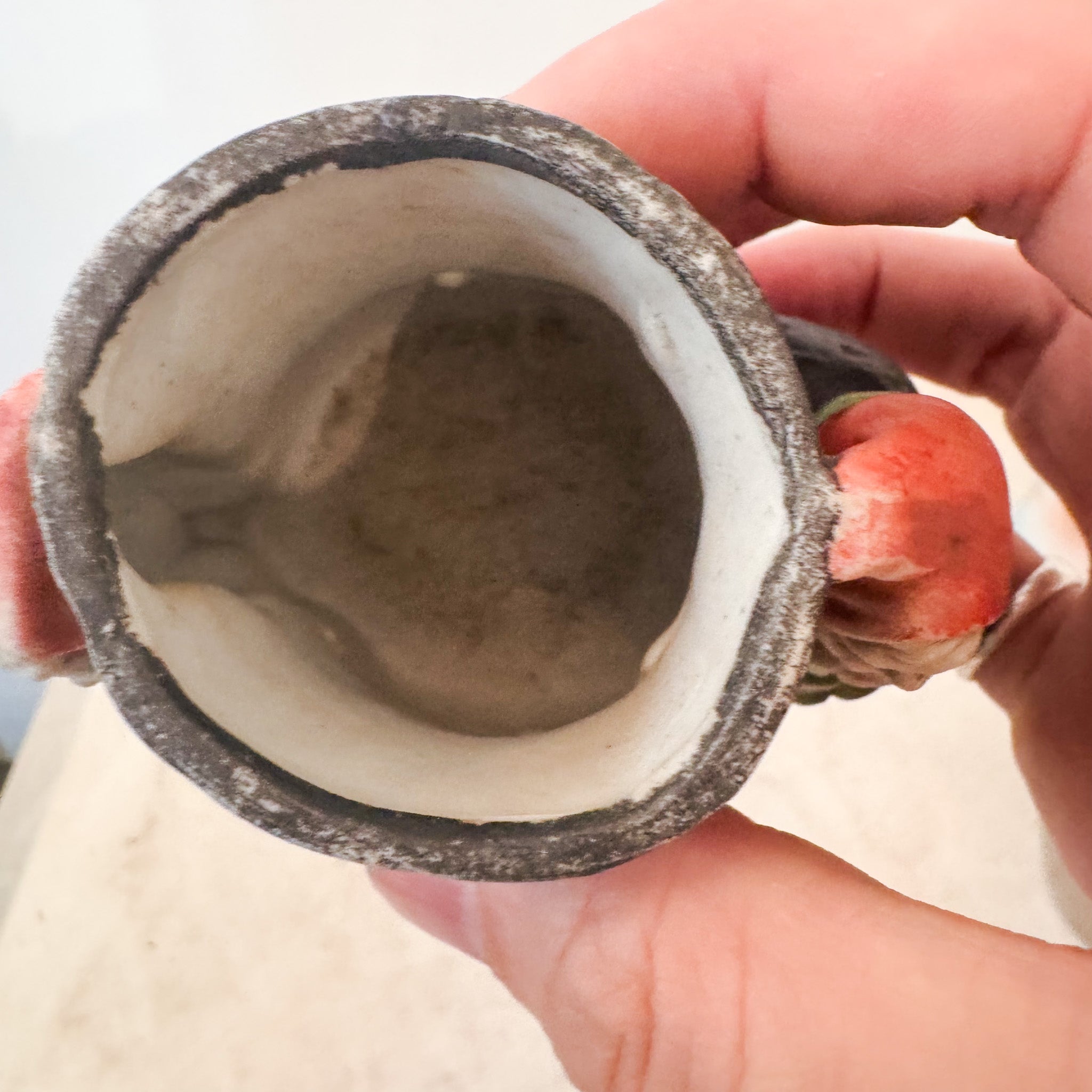 Ceramic Gnome  Pot / 陶器製小人のポット