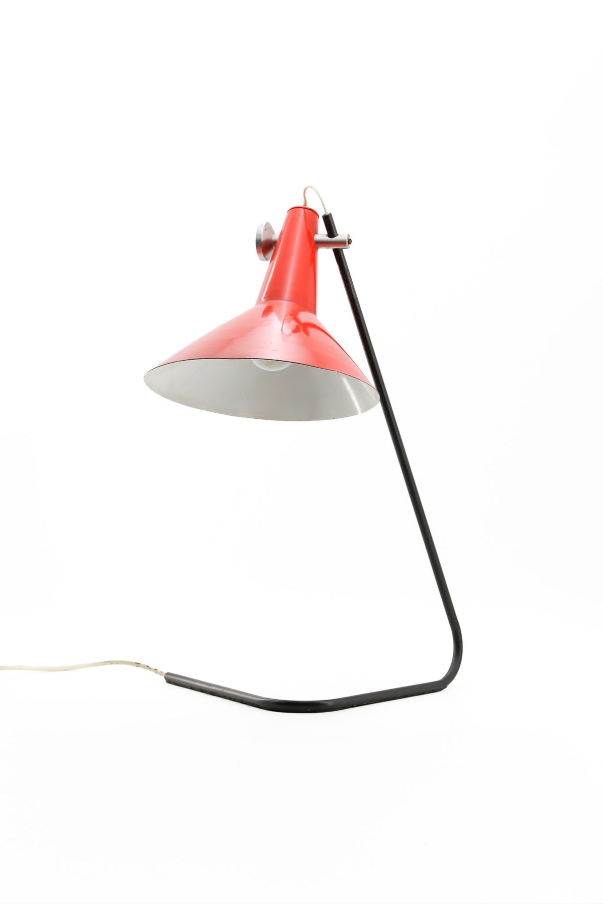 Red Desk Lamp "ST30" by Josef Hůrka / レッド デスクランプ "ST30"