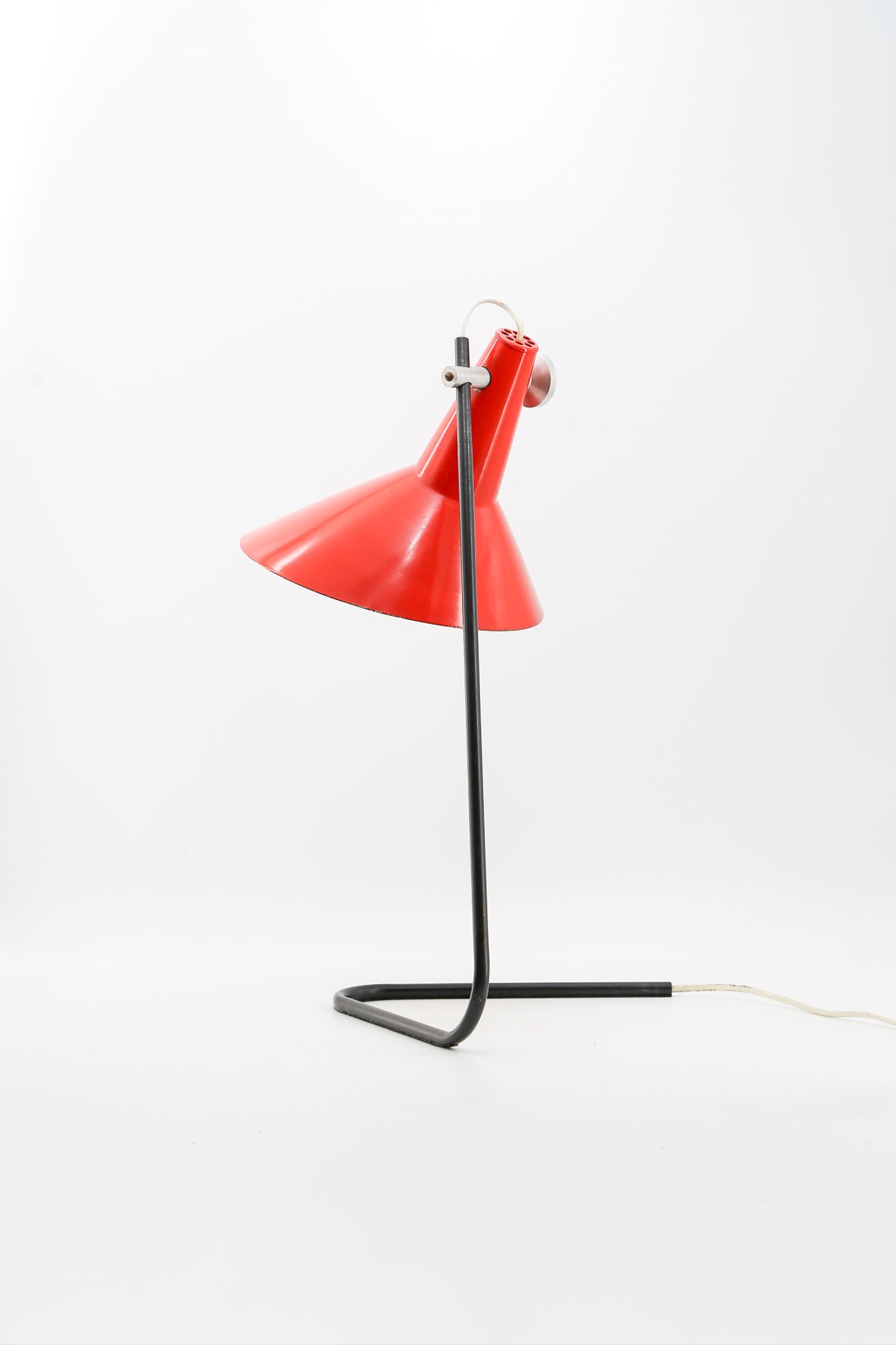 Red Desk Lamp "ST30" by Josef Hůrka / レッド デスクランプ "ST30"