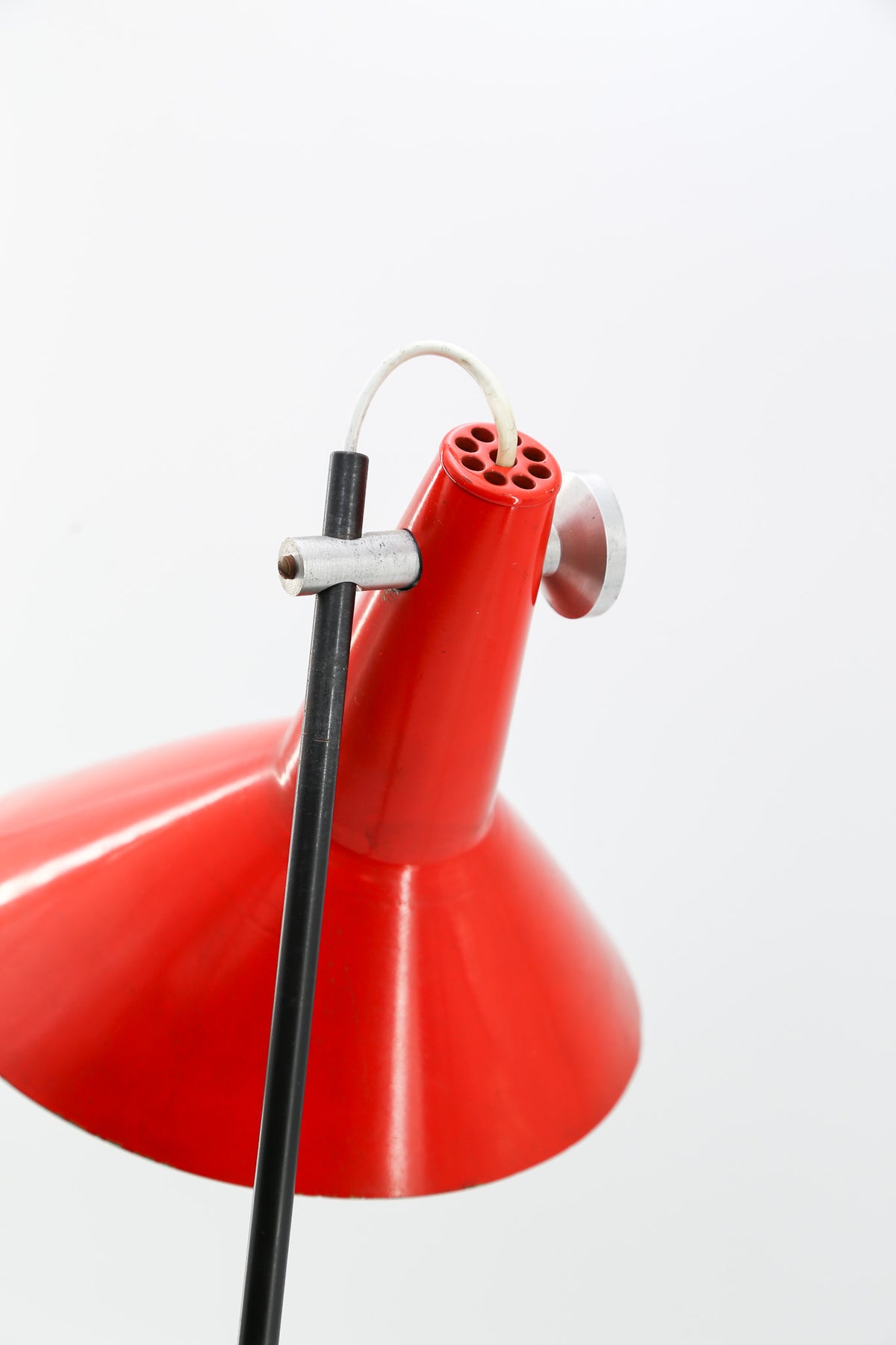 Red Desk Lamp "ST30" by Josef Hůrka / レッド デスクランプ "ST30"