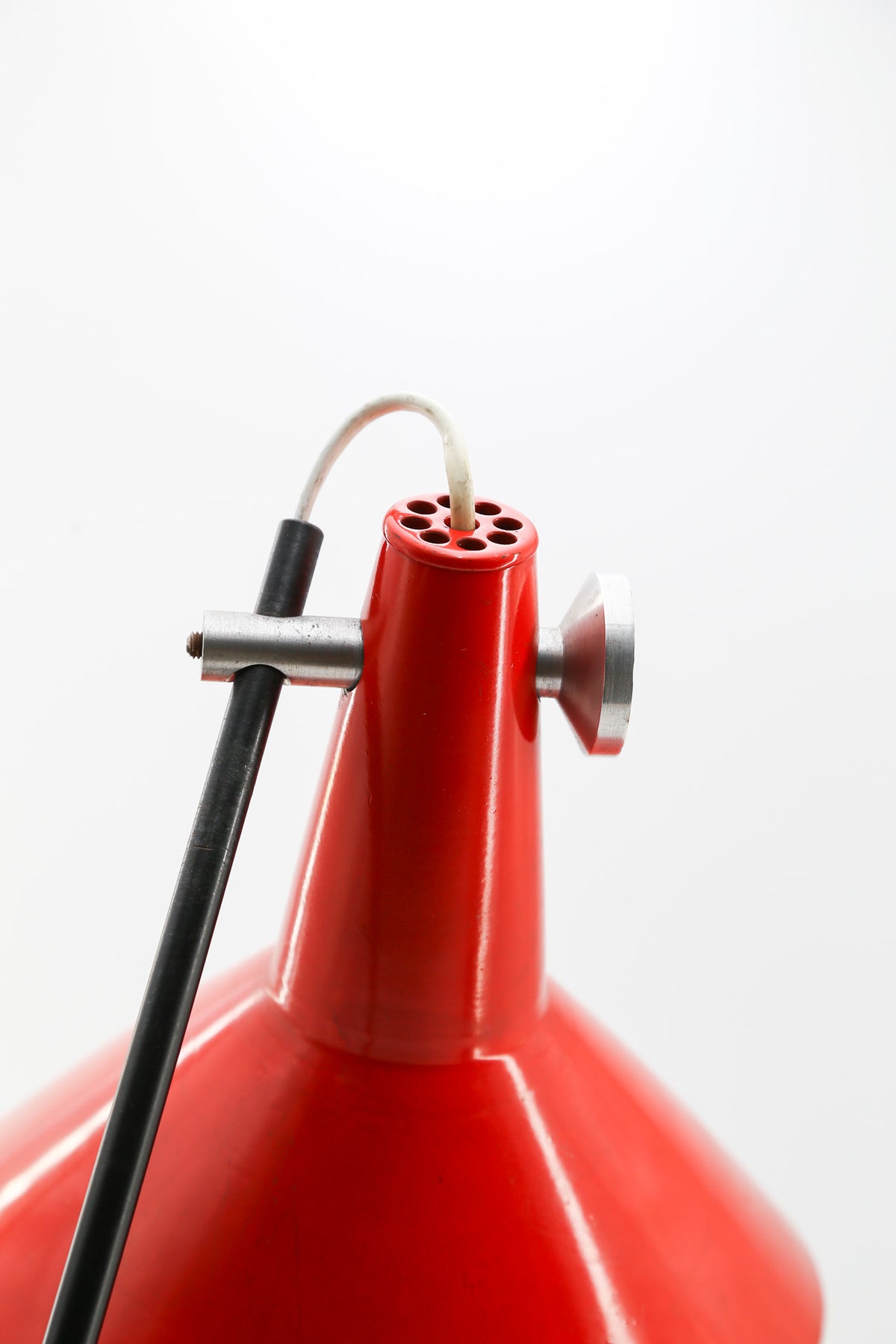 Red Desk Lamp "ST30" by Josef Hůrka / レッド デスクランプ "ST30"