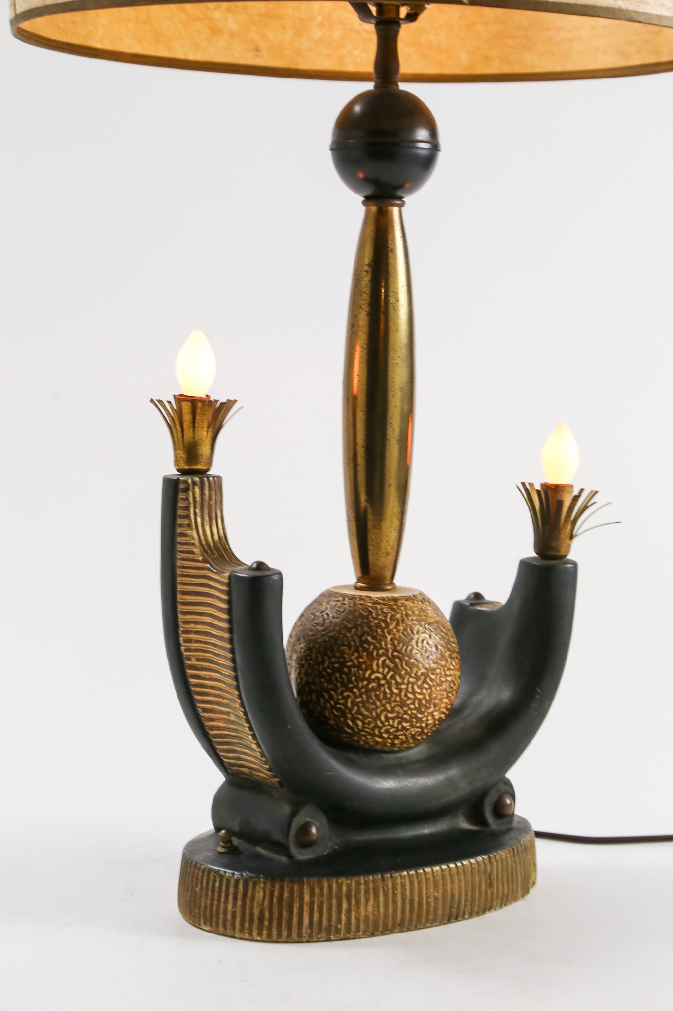 Mid-Century Modern 3-Light Table Lamp / ミッドセンチュリーモダン 3灯 テーブルランプ