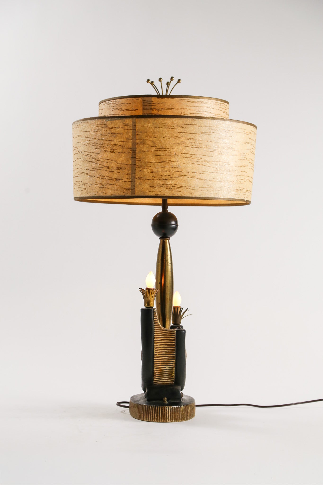 Mid-Century Modern 3-Light Table Lamp / ミッドセンチュリーモダン 3灯 テーブルランプ