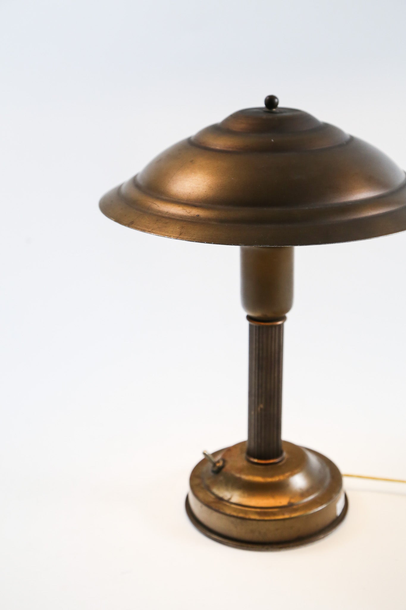 Antique Copper Finish Table Lamp / アンティーク・カッパーフィニッシュ・テーブルランプ