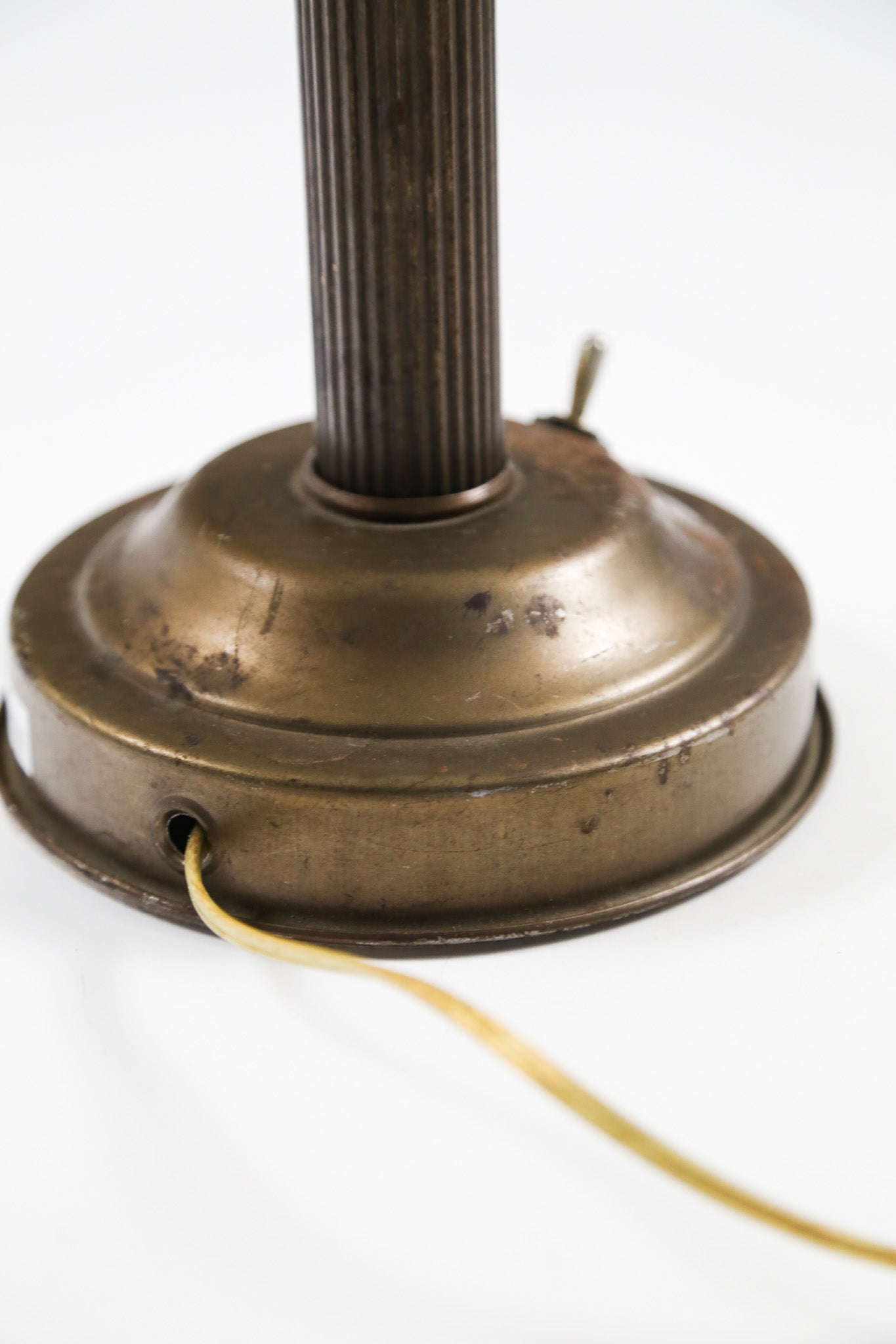 Antique Copper Finish Table Lamp / アンティーク・カッパーフィニッシュ・テーブルランプ