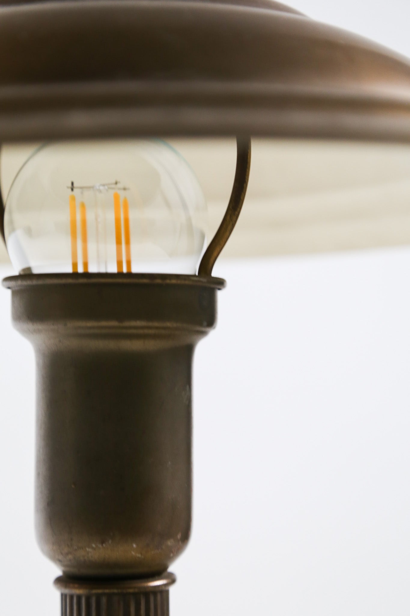 Antique Copper Finish Table Lamp / アンティーク・カッパーフィニッシュ・テーブルランプ