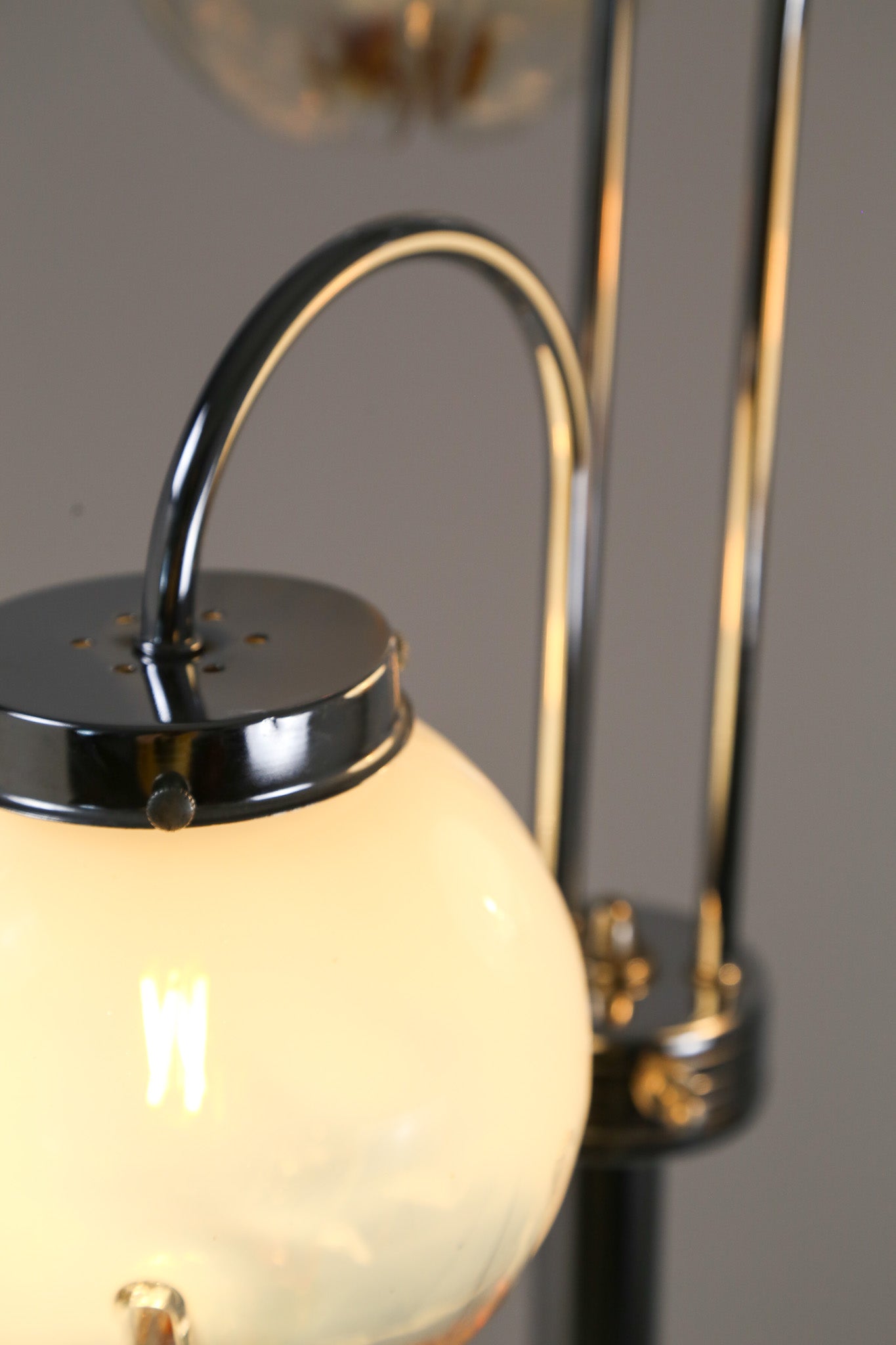 Vintage Chrome 3-Light Arc Floor Lamp / ヴィンテージ クローム 3灯 アーク フロアランプ