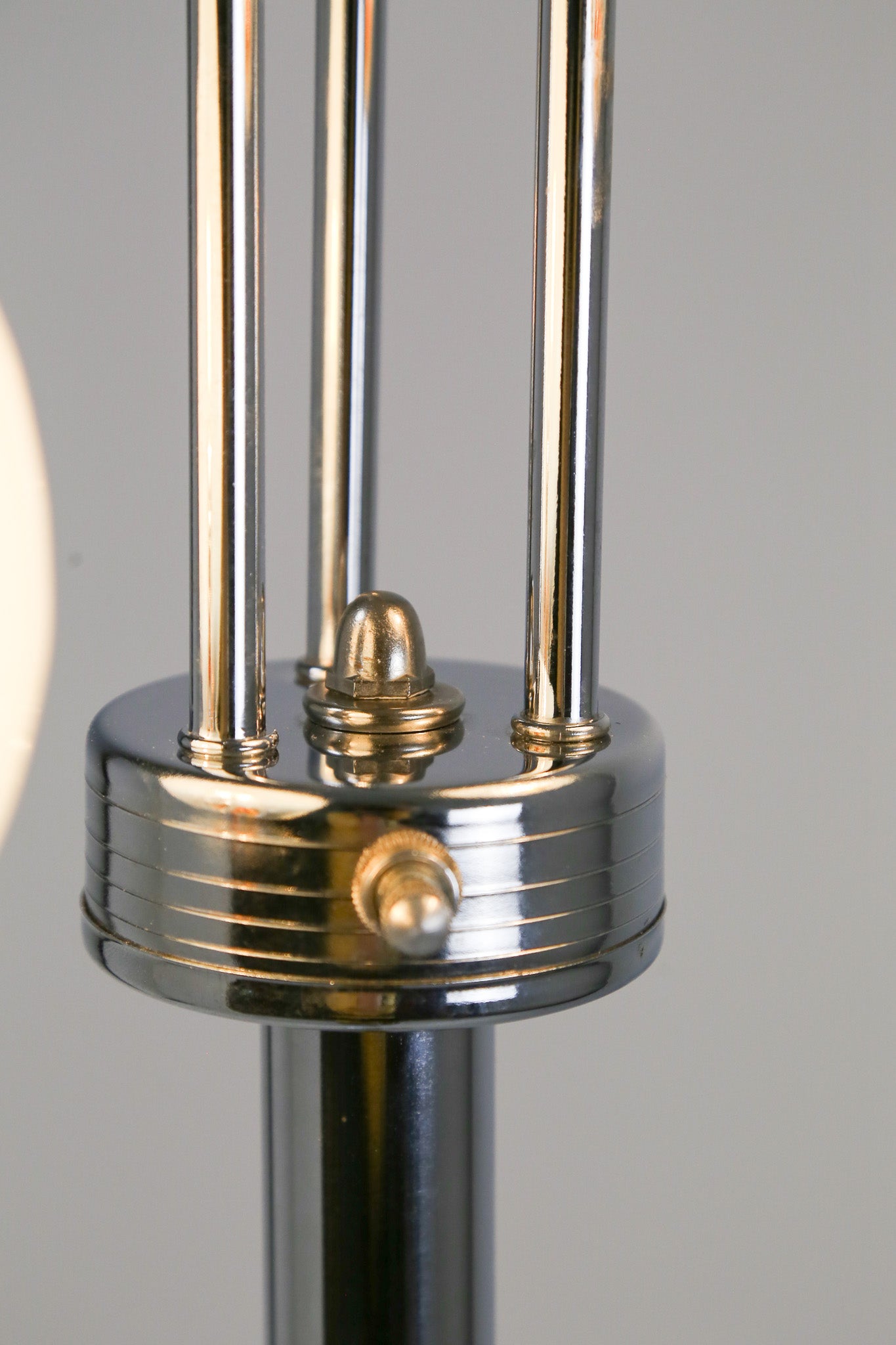 Vintage Chrome 3-Light Arc Floor Lamp / ヴィンテージ クローム 3灯 アーク フロアランプ