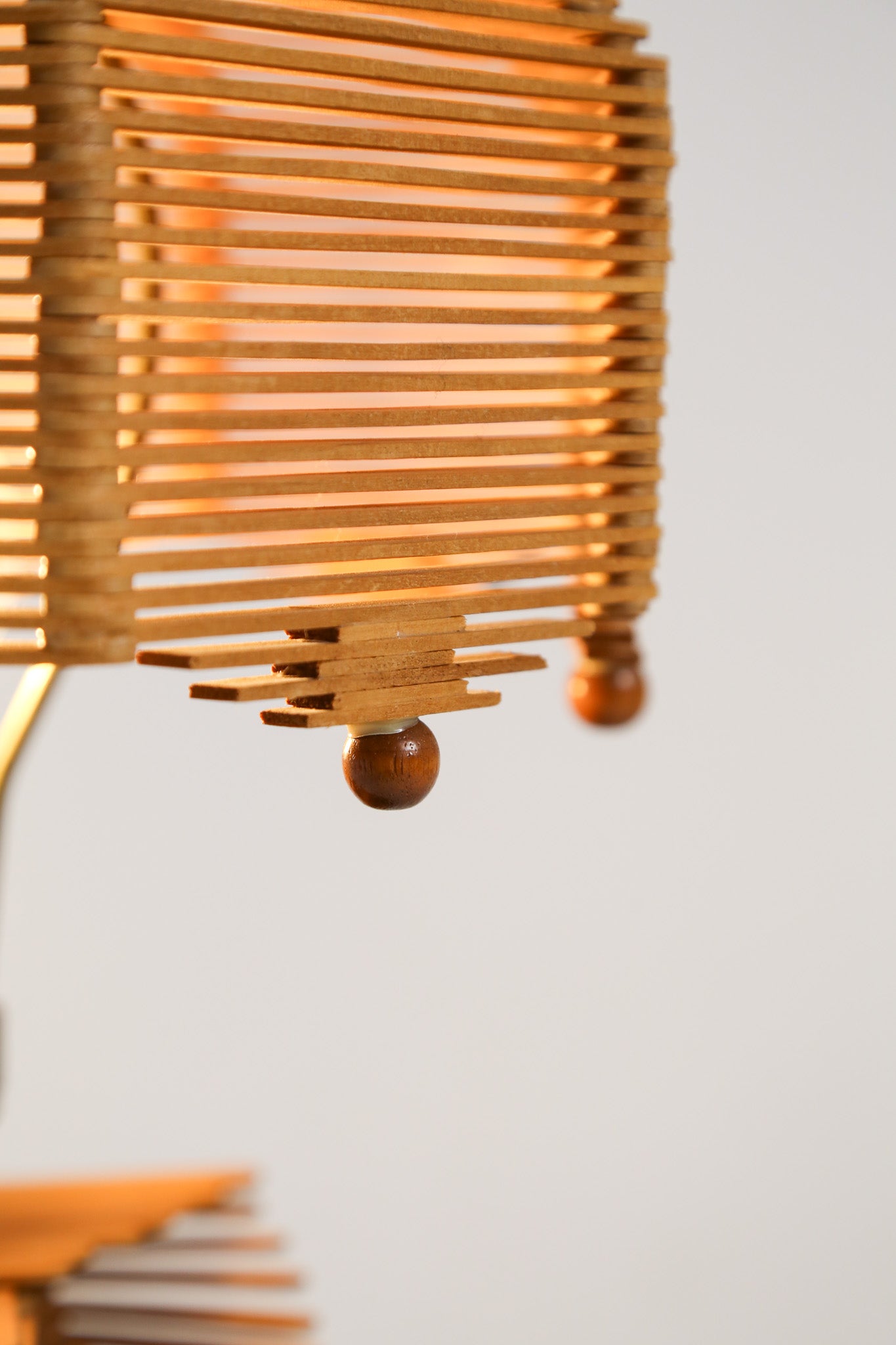 Vintage Popsicle Stick Table Lamp / ヴィンテージ ポップシクル・スティック テーブルランプ
