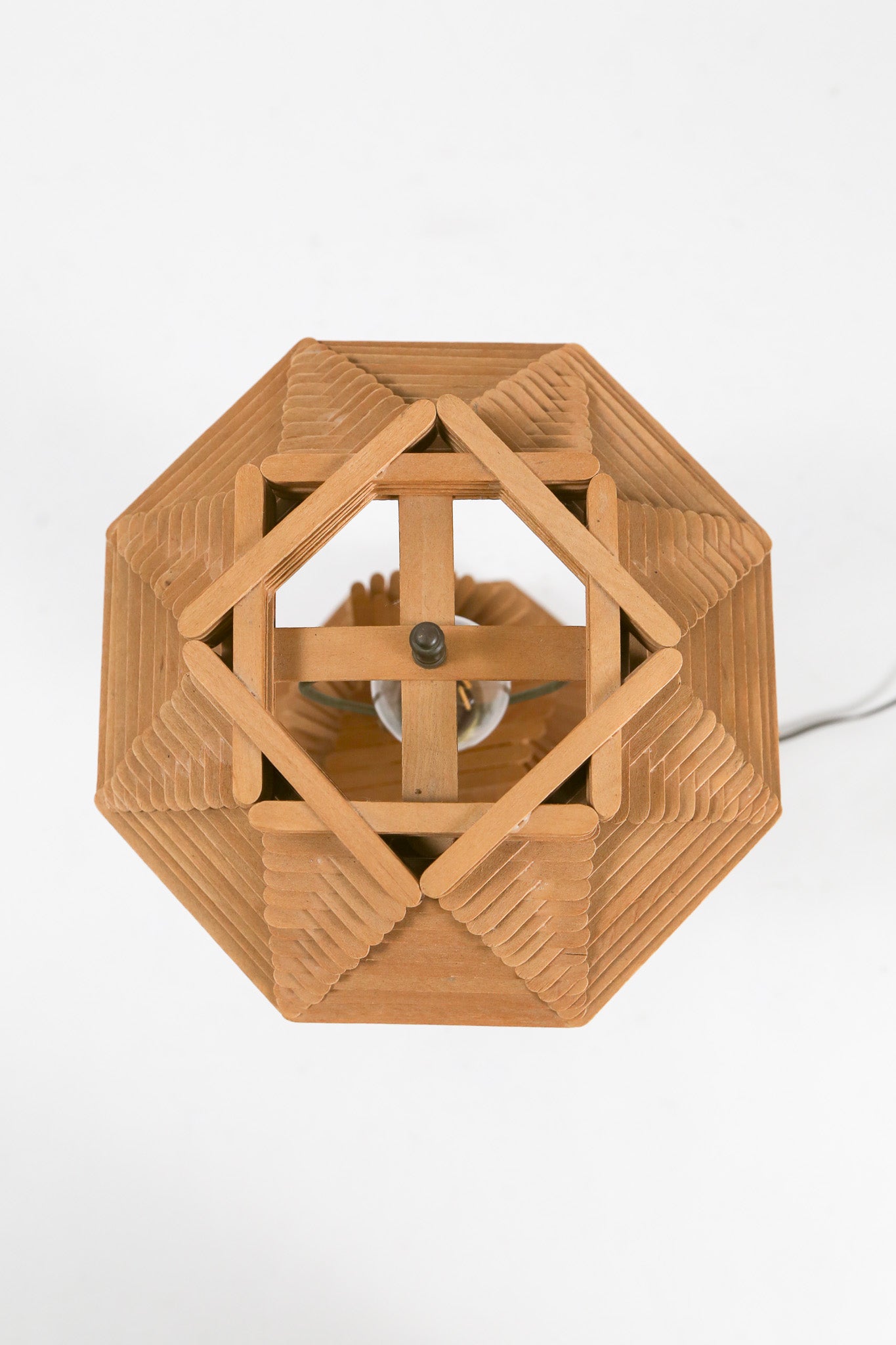 Vintage Popsicle Stick Table Lamp / ヴィンテージ ポップシクル・スティック テーブルランプ
