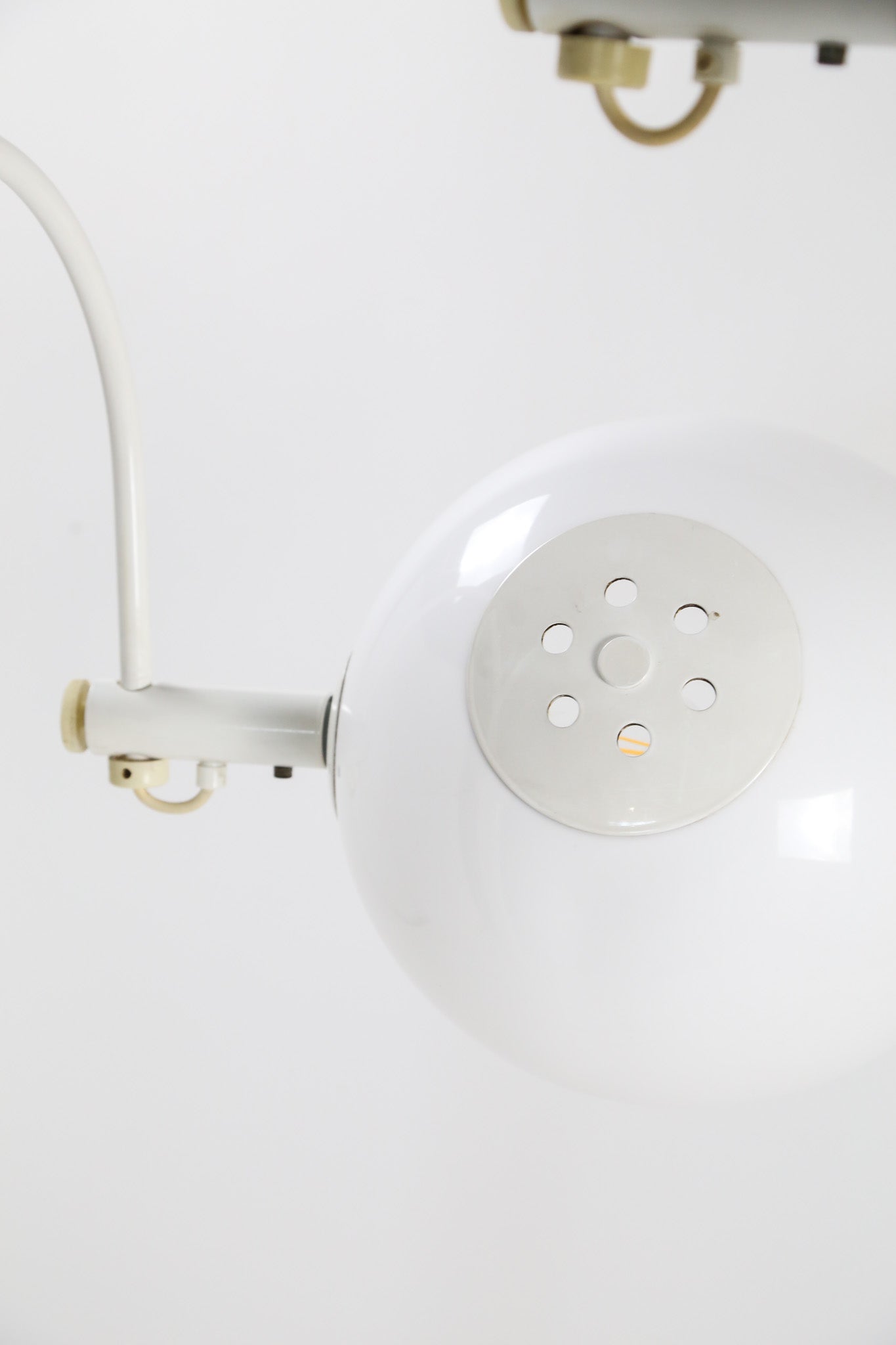 White 2-Light Floor Light / 白 2灯フロアライト