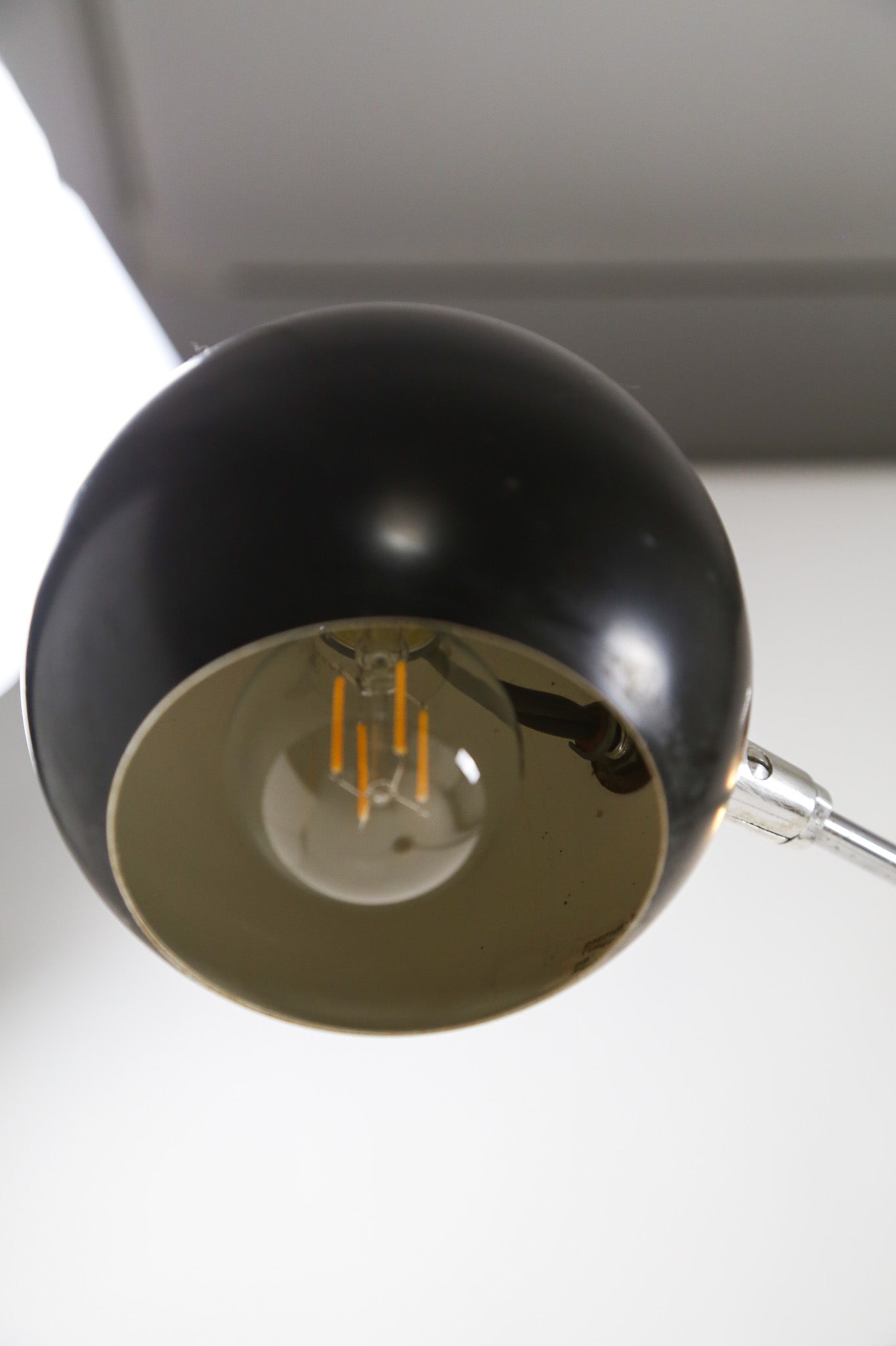 Black 3-Light Floor Lamp /  3灯フロアライト ブラック