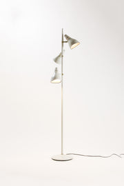 3-Light Adjustable Floor Light (Gray) / グレー 3灯フロアライト