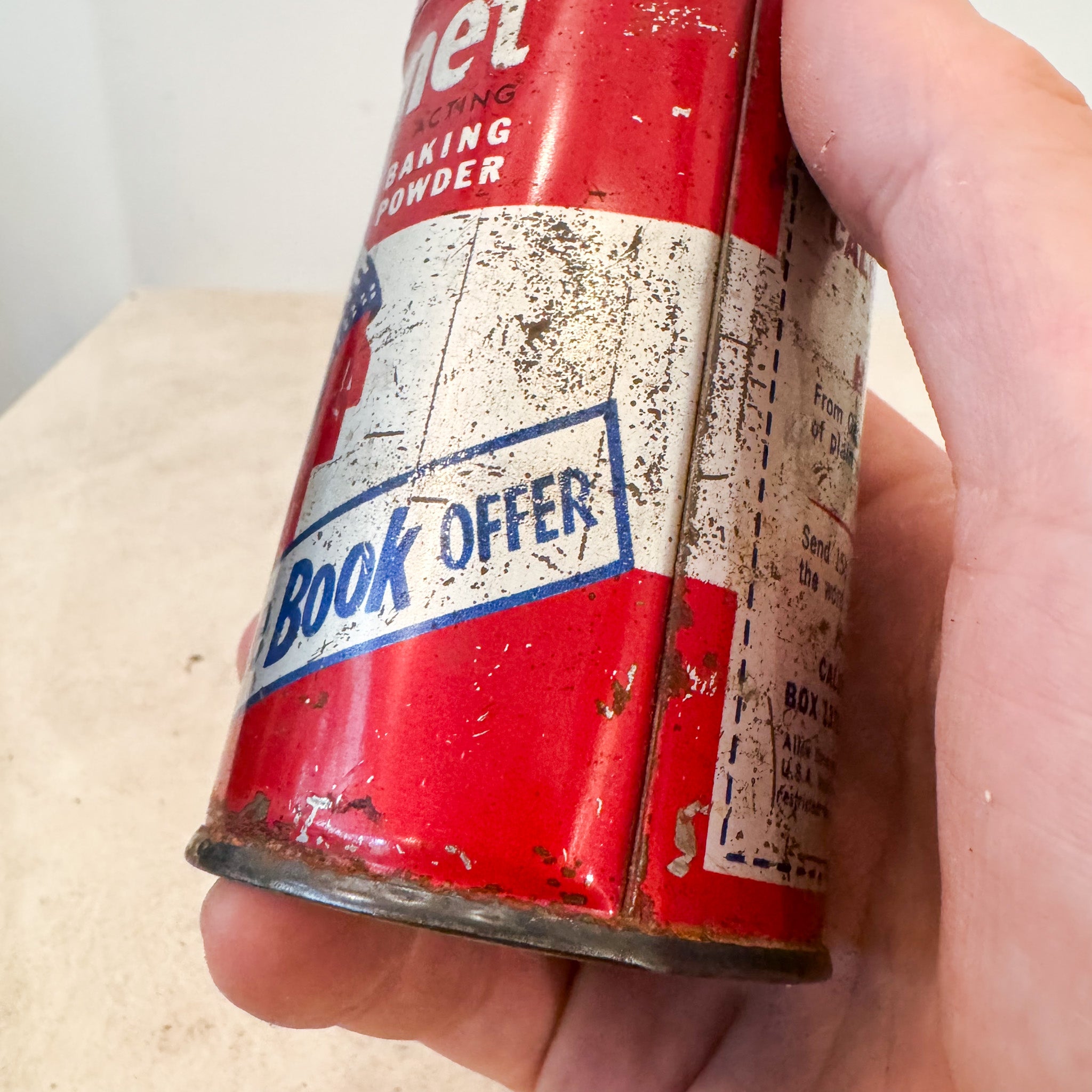 Calumet Baking Soda Tin Can / calumet 重曹のティン缶